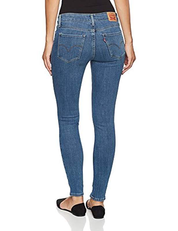 levi's 711 indigo rays