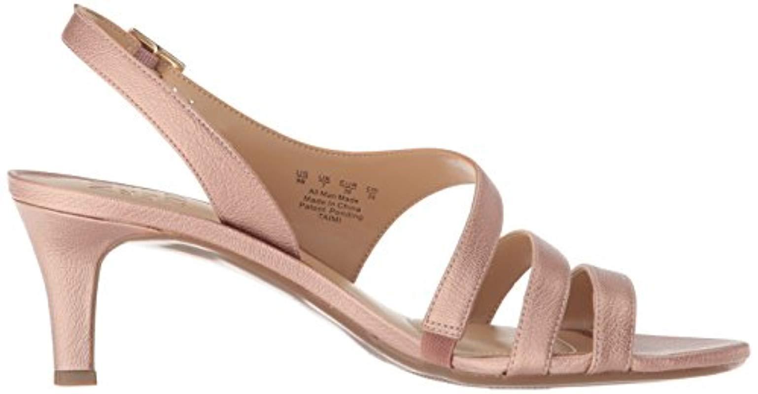 naturalizer taimi rose gold