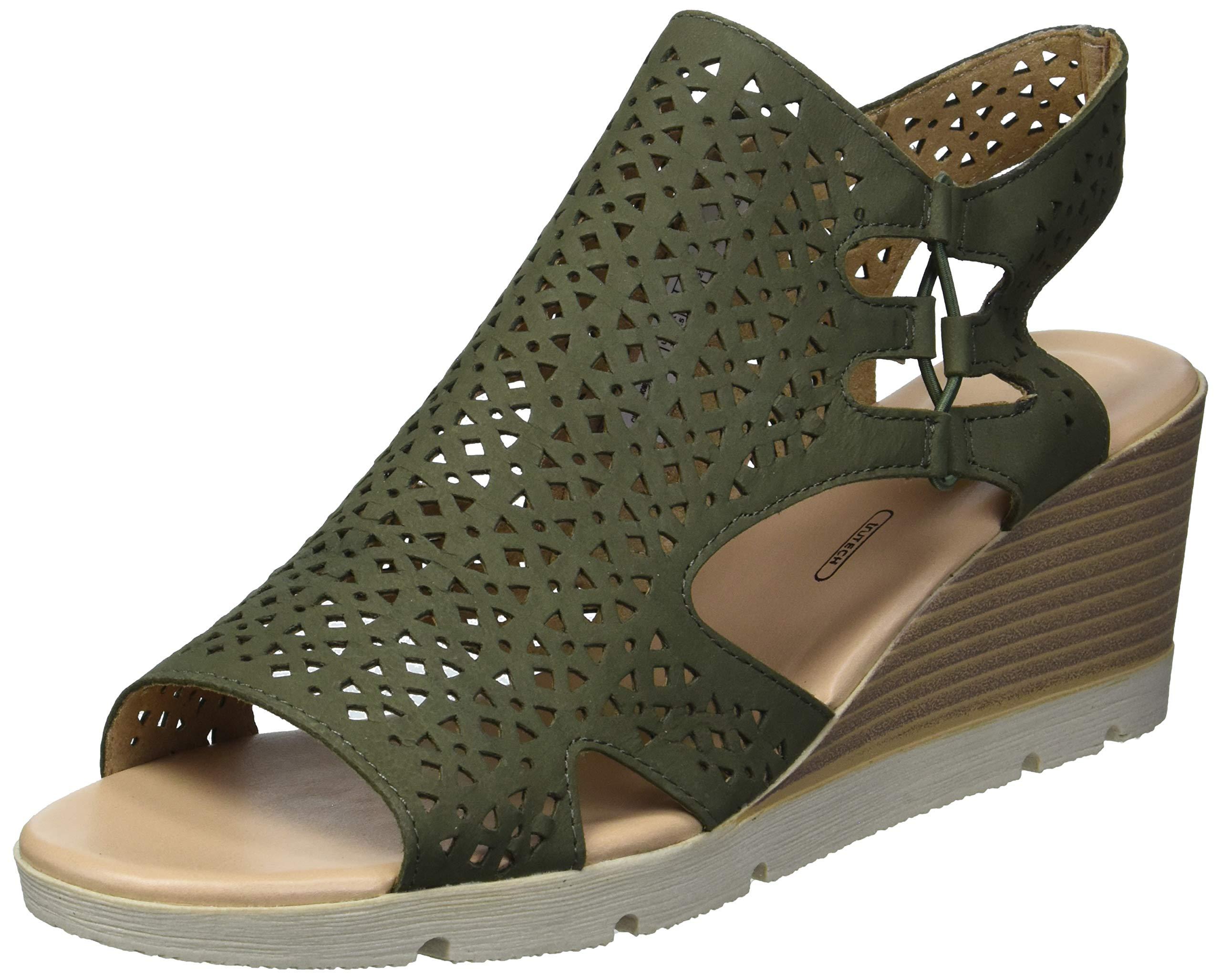 Rockport Womens Slide Wedge Sandal in Black - Save 1% - Lyst