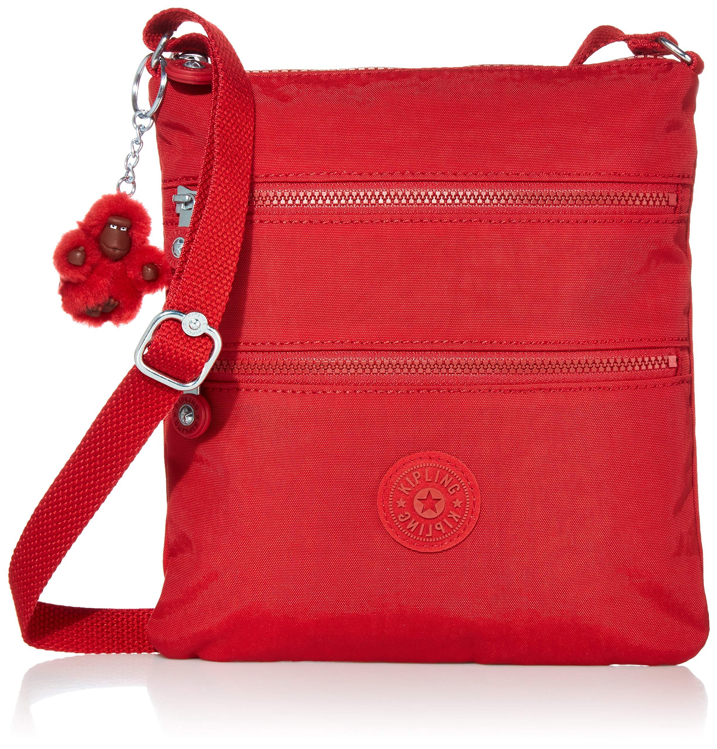 Kipling Synthetic Keiko Crossbody Bag in Red - Lyst