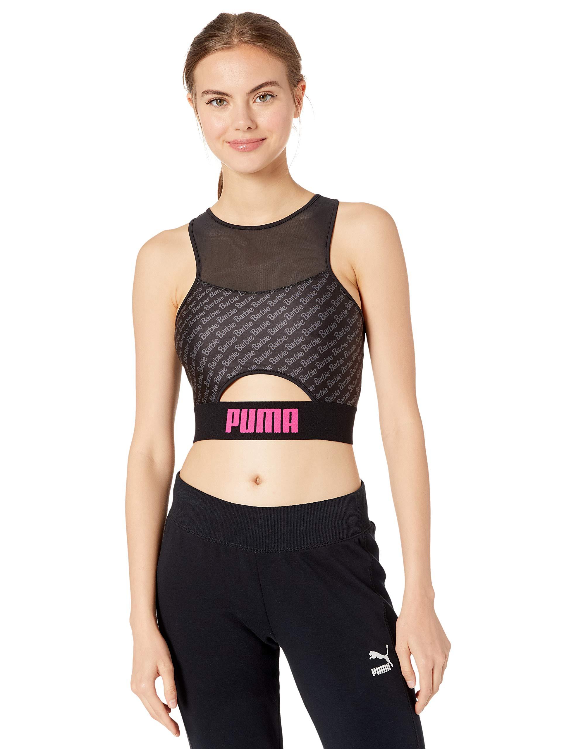 puma barbie crop top
