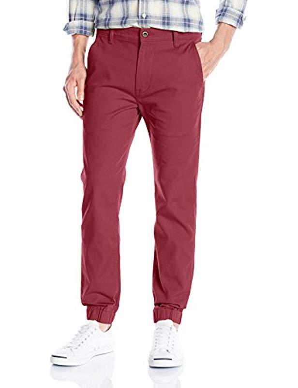 levi's chino jogger pants