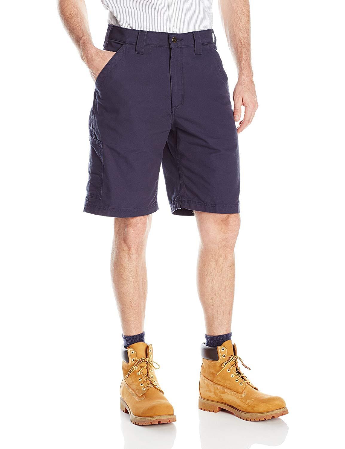 carhartt canvas work shorts