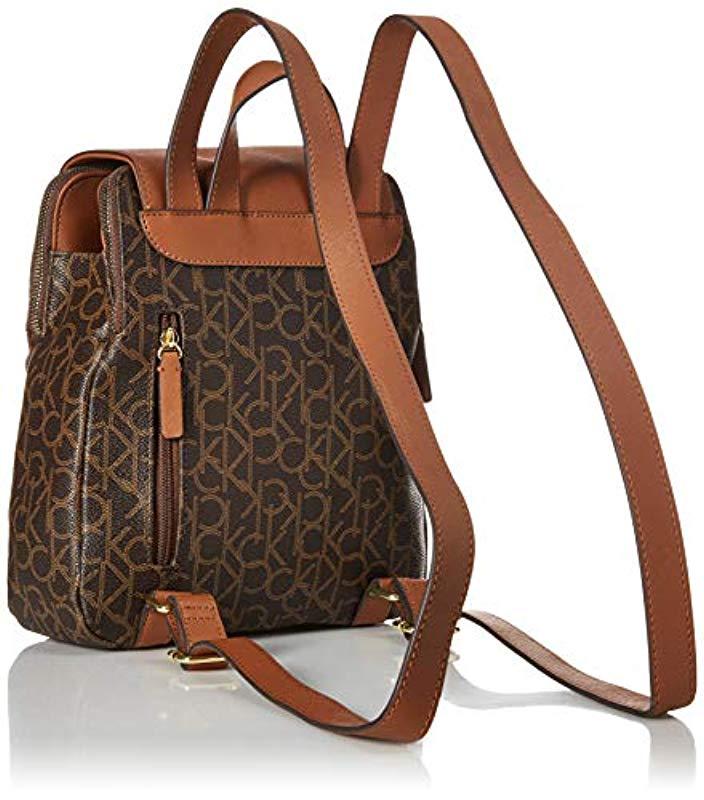 calvin klein signature elaine backpack
