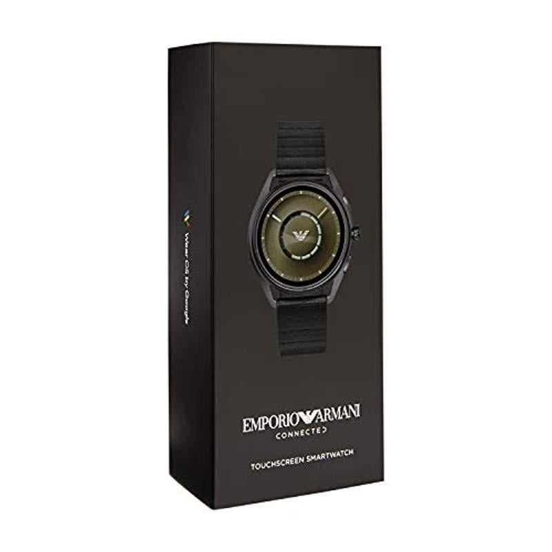 emporio armani connected mens smartwatch art5009