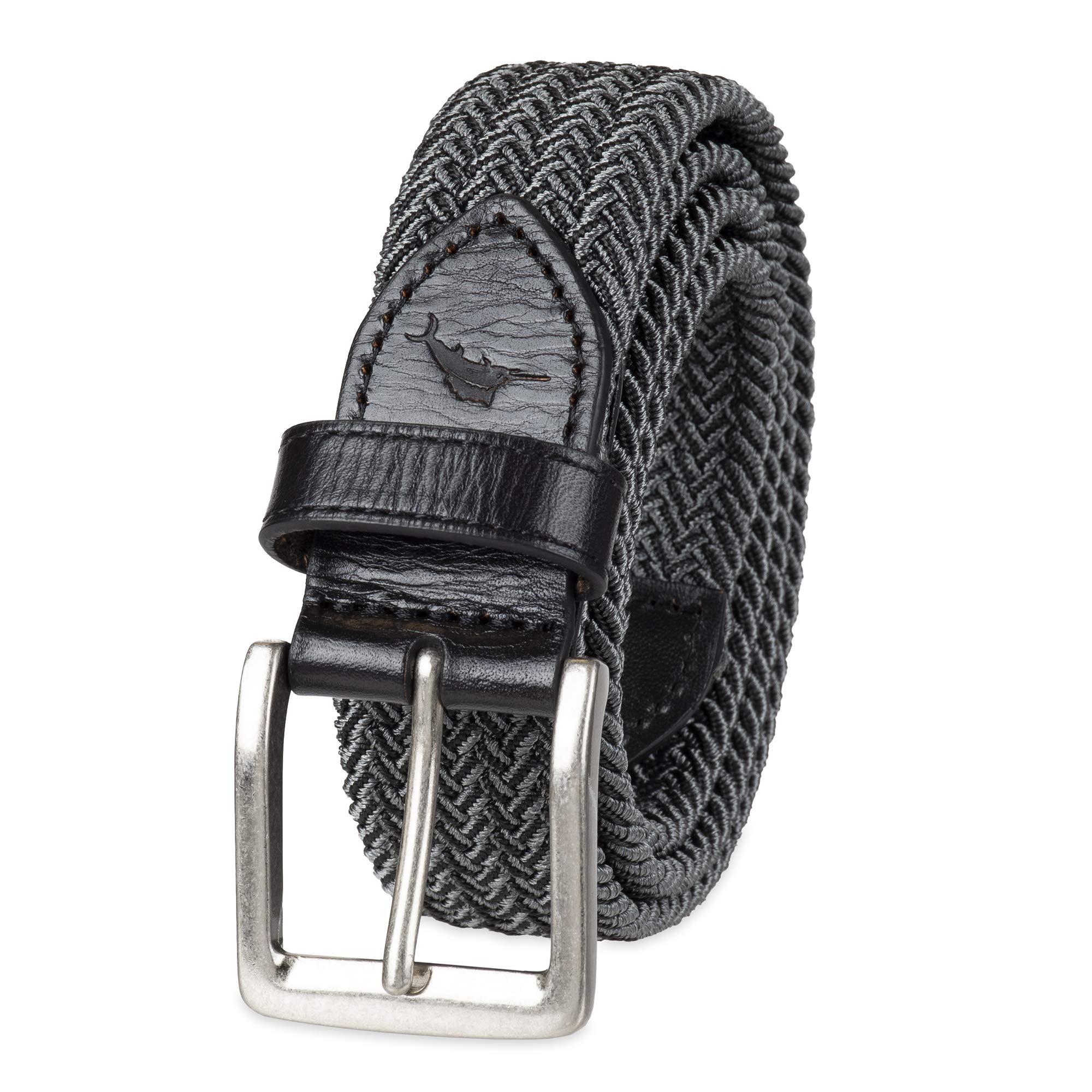 Tommy Bahama Braided Loop Leather Belt, Belts