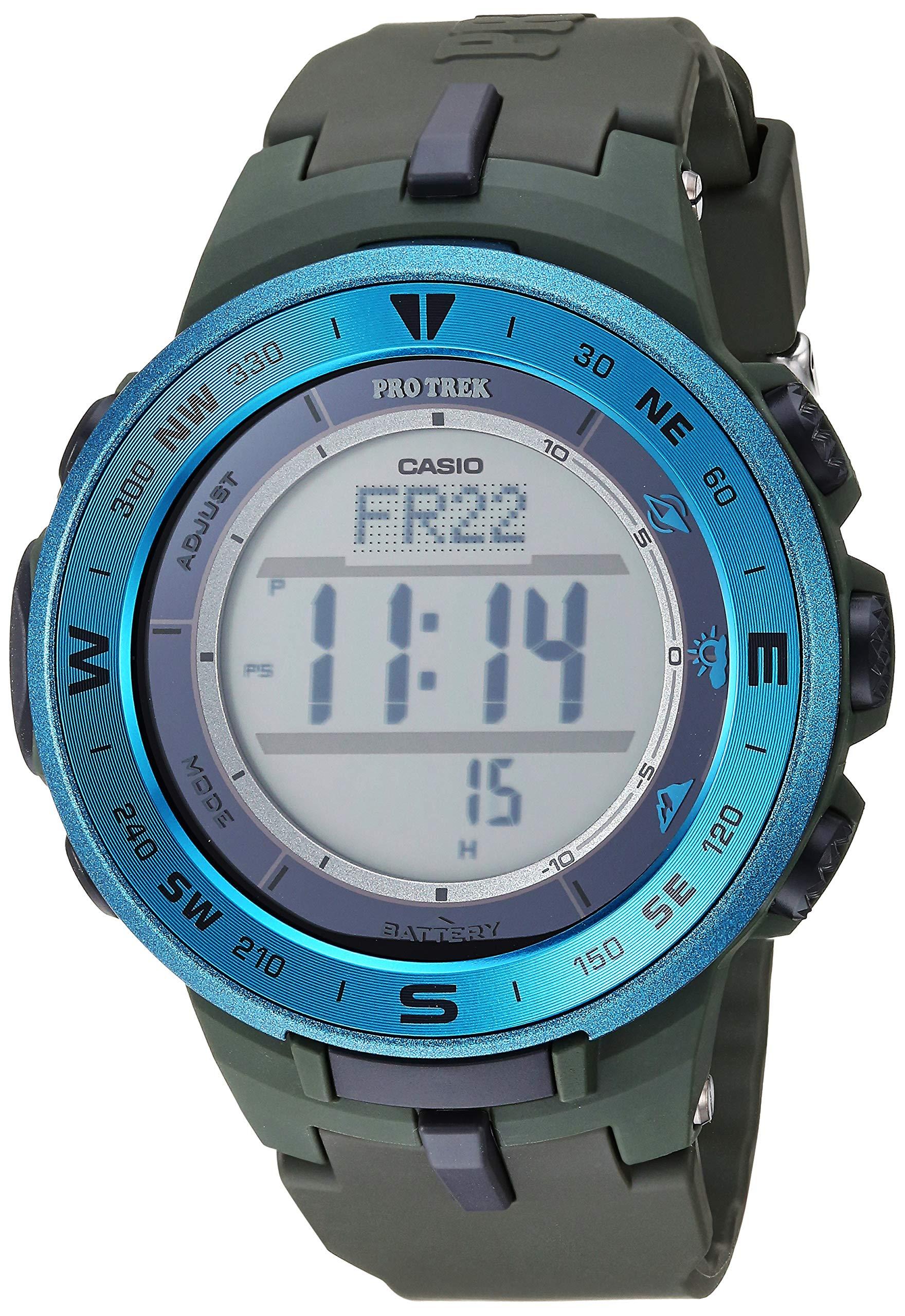 g shock blue green