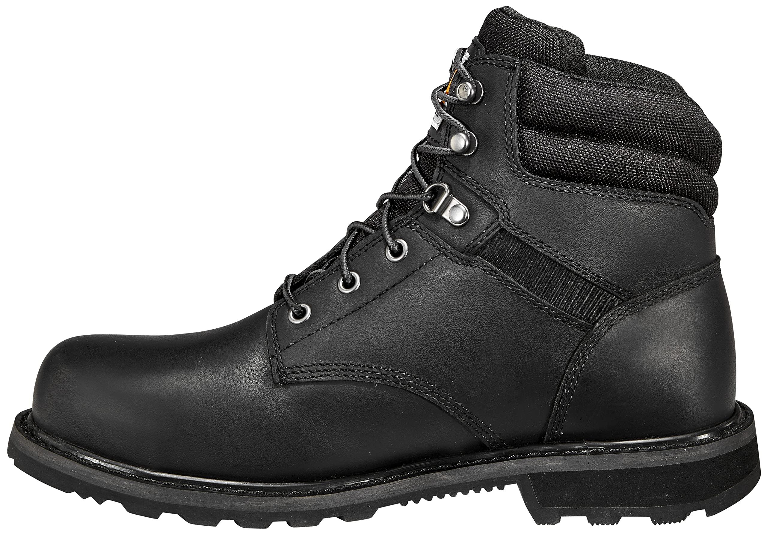Carhartt Traditional Welt 6" Steel Toe Work Boot Industrial in Black