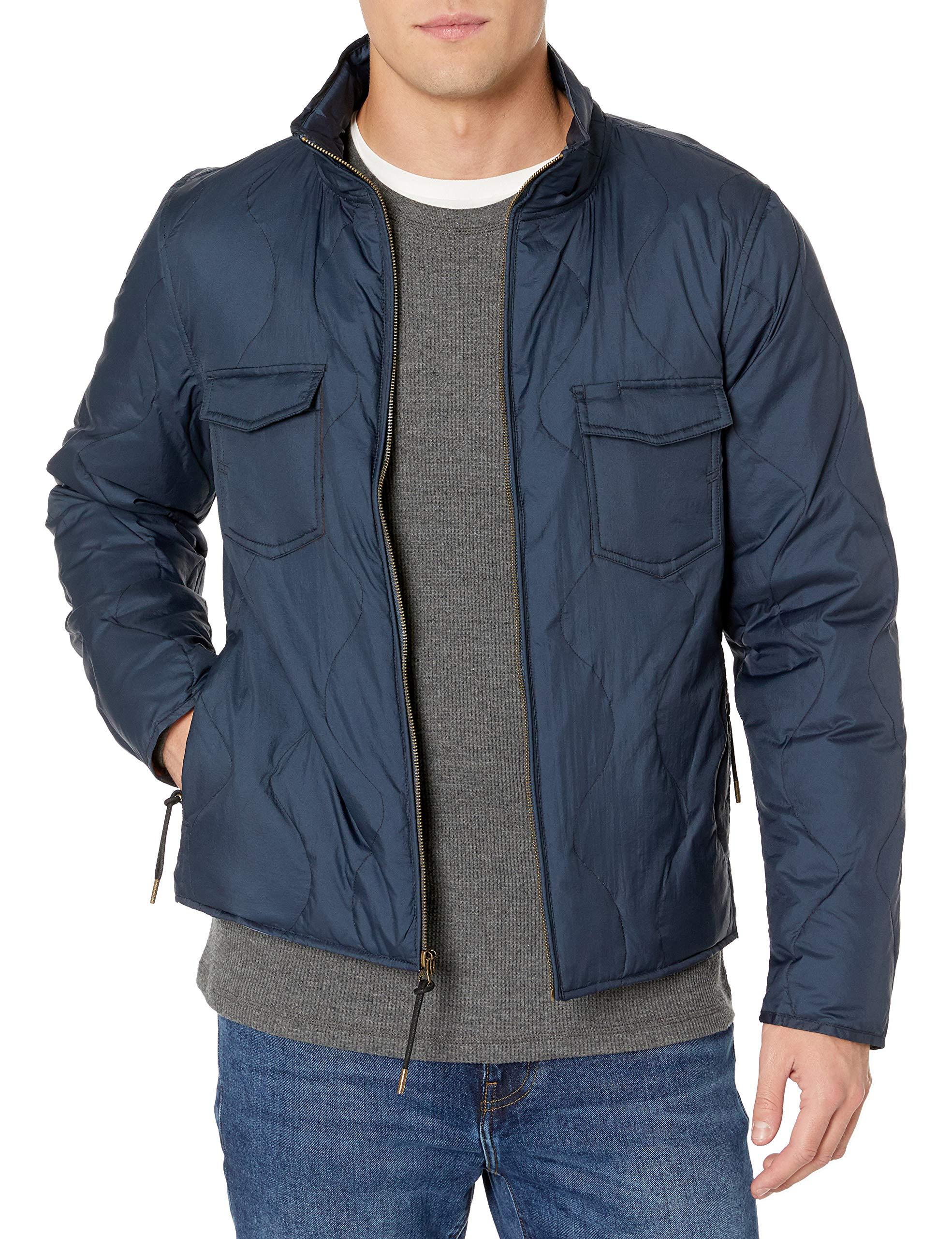 Billy Reid Full Zip Onion Quilted Water Resistant Down Shirt Jacket in ...