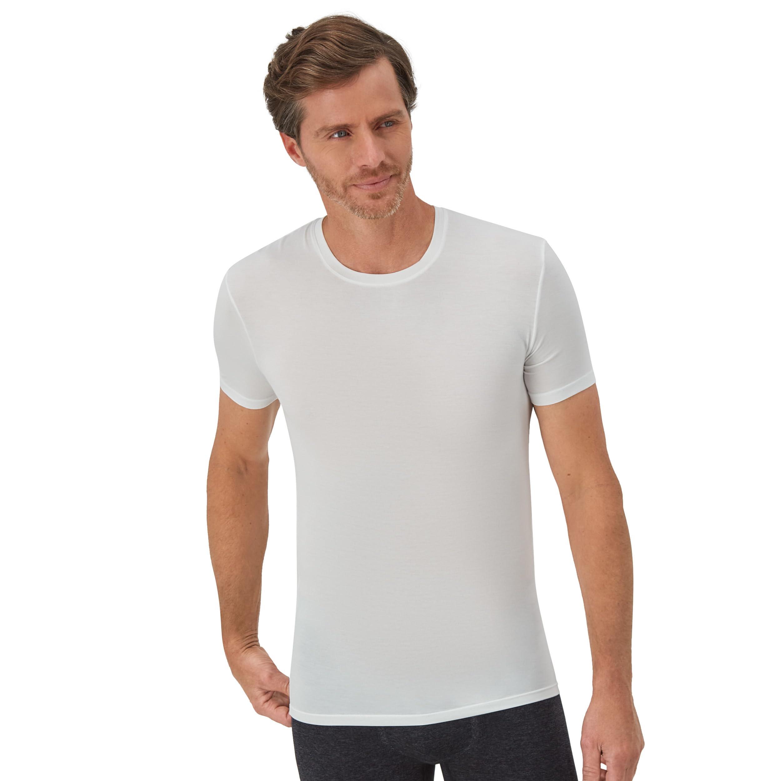 Hanes Ultimate Stay Tucked Undershirt in White for Men Lyst