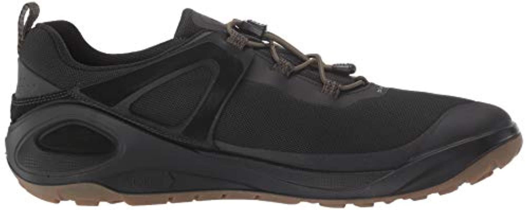 Ecco Biom 2go Gore-tex-waterproof Outdoor Lifestyle Multi-sport Speed Lace Hiking Shoe in Black