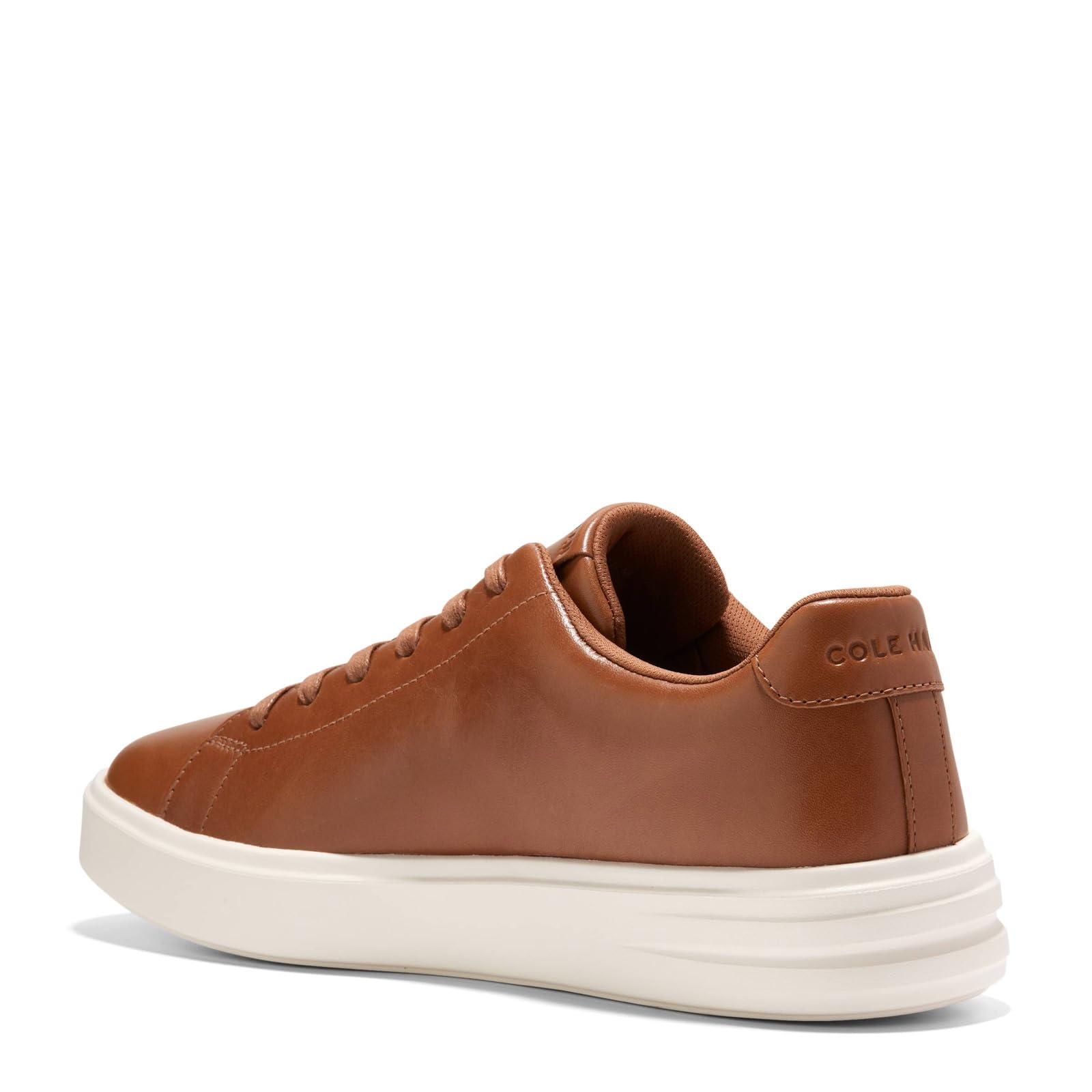 cole haan grand court leather platform sneaker