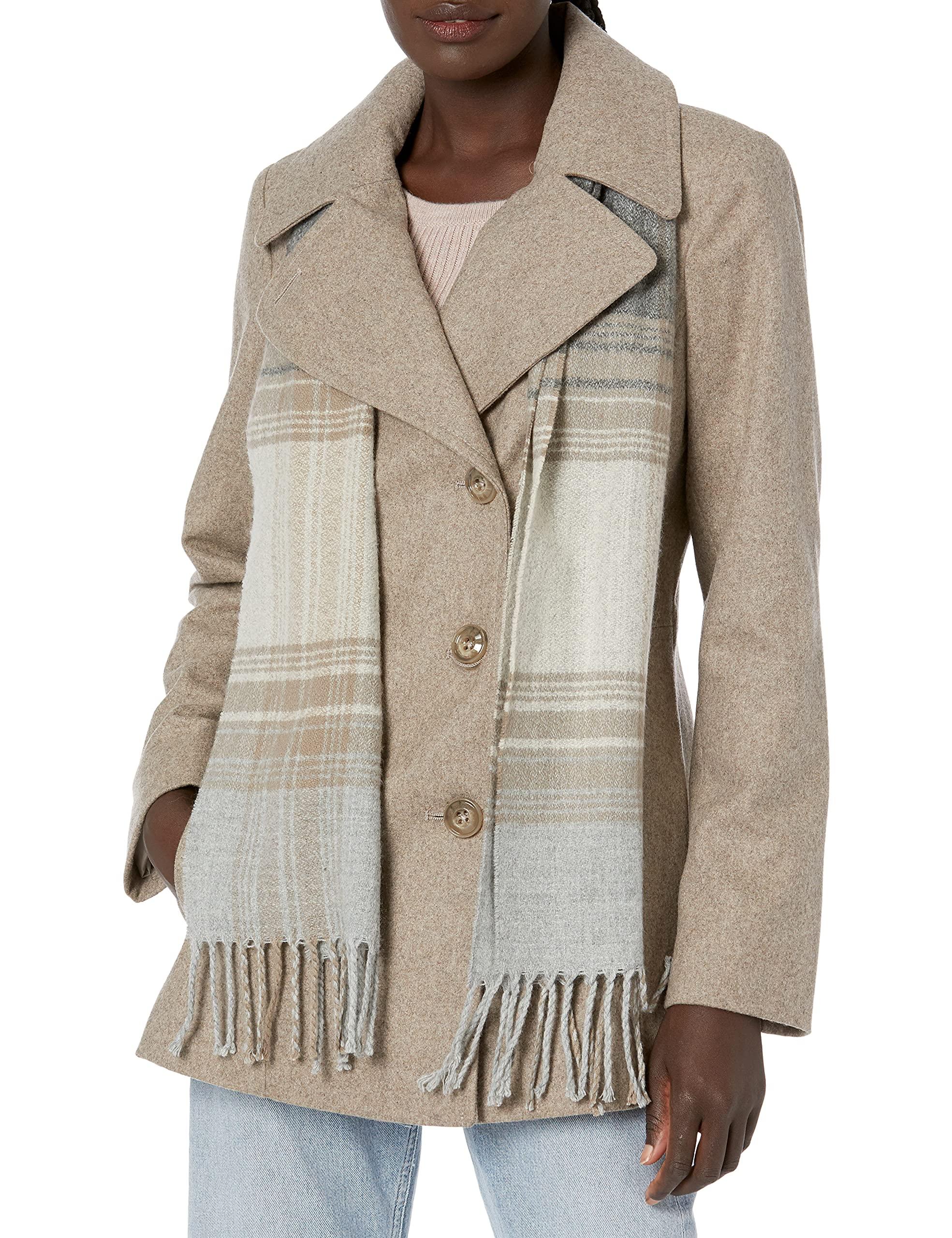 london fog petite peacoat
