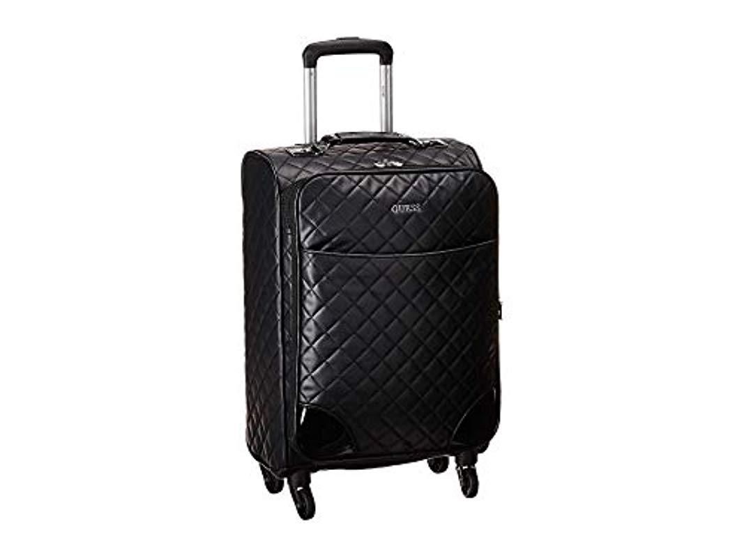 Guess luggage black sale
