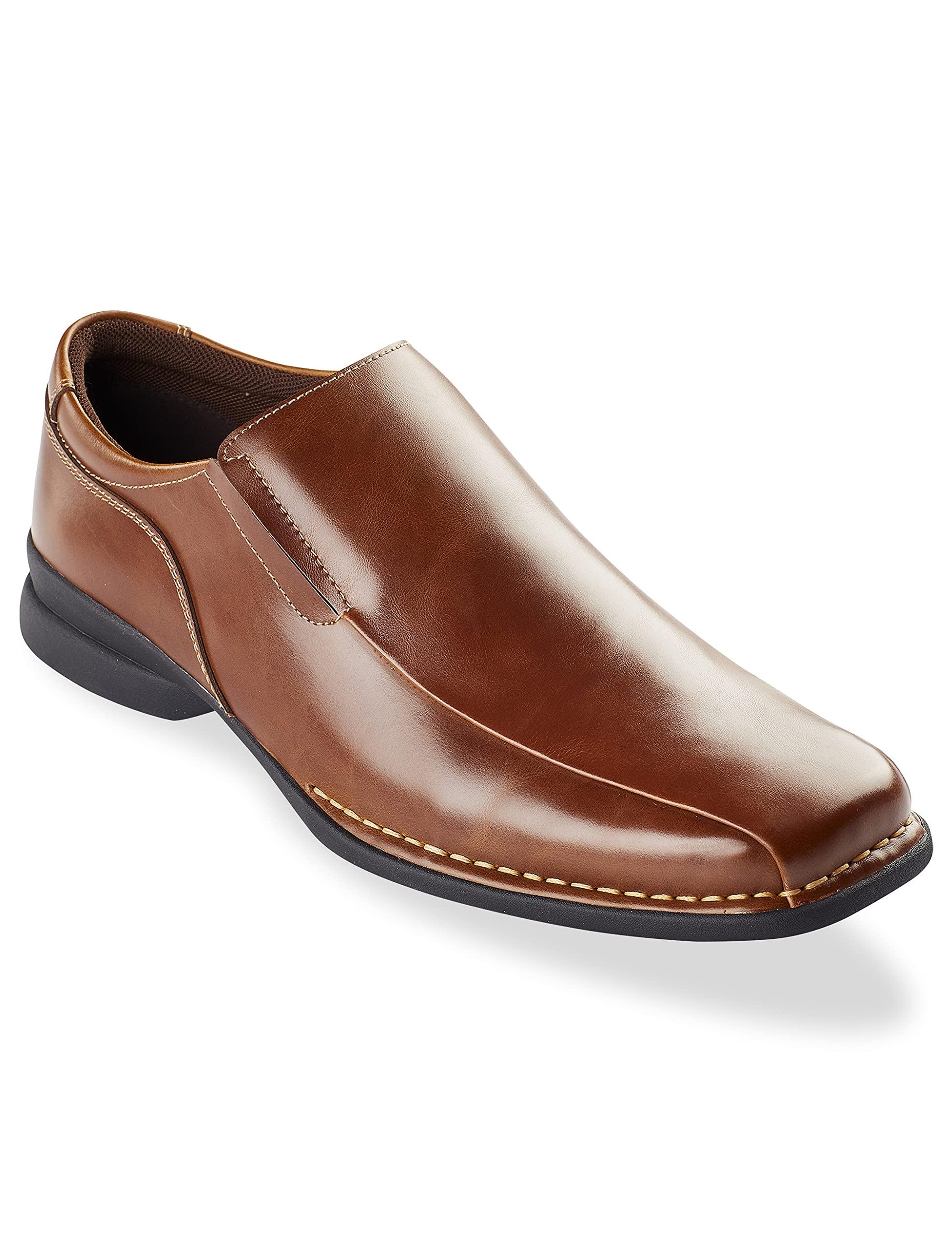 Kenneth Cole Unlisted By Pave Slip on Loafers in Brown for Men Lyst