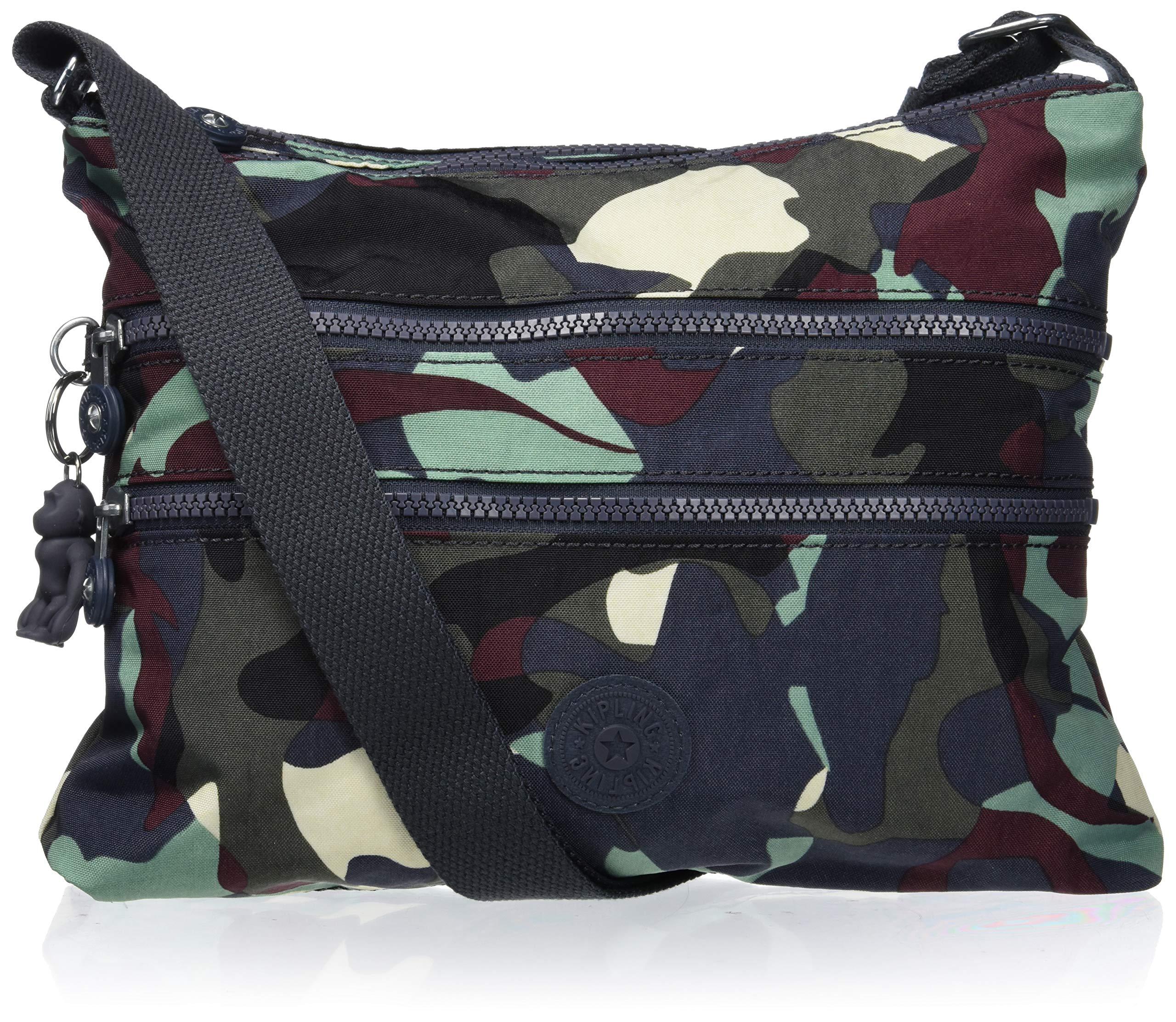 Kipling Alvar Crossbody Bag in Camo Leather (White) Lyst