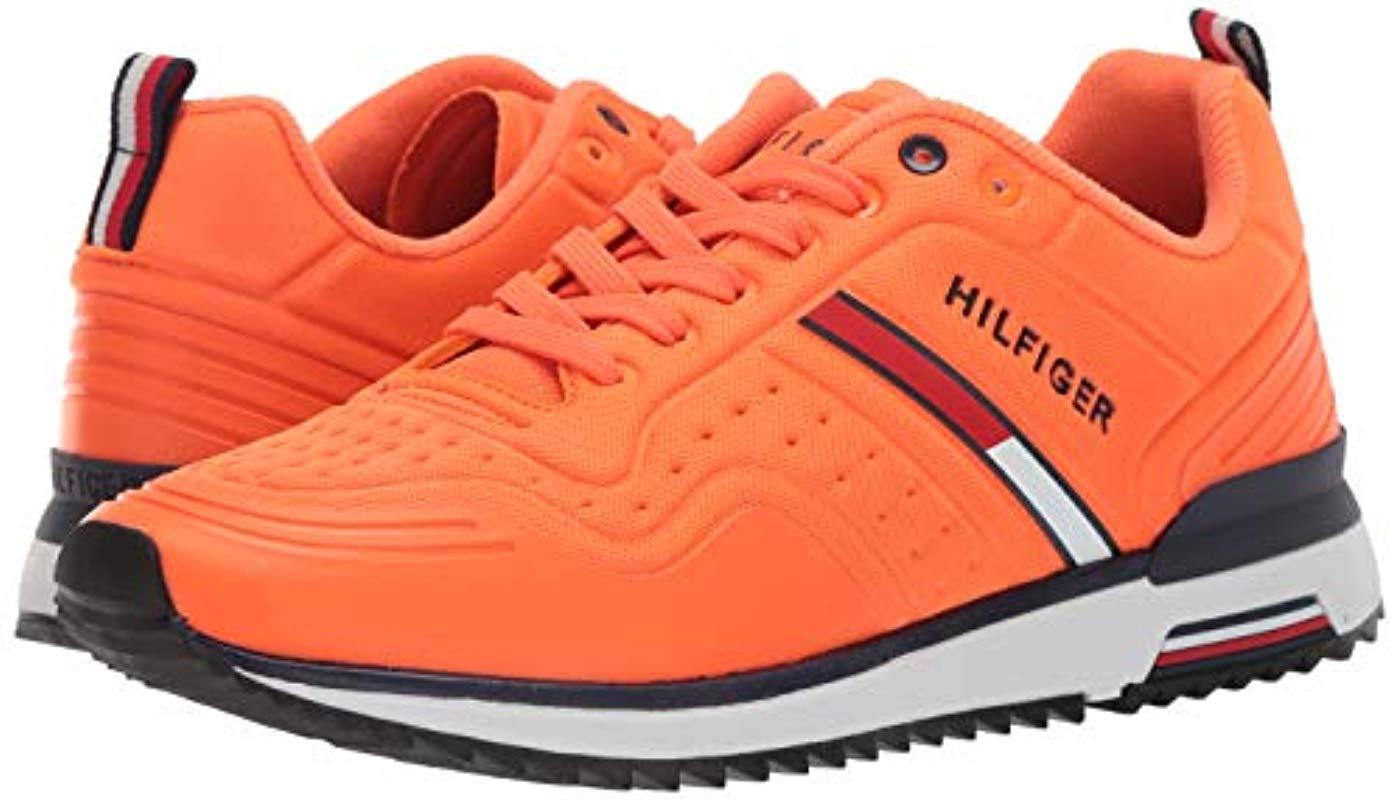 Tommy Hilfiger Vion Sneaker in Orange for Men - Lyst