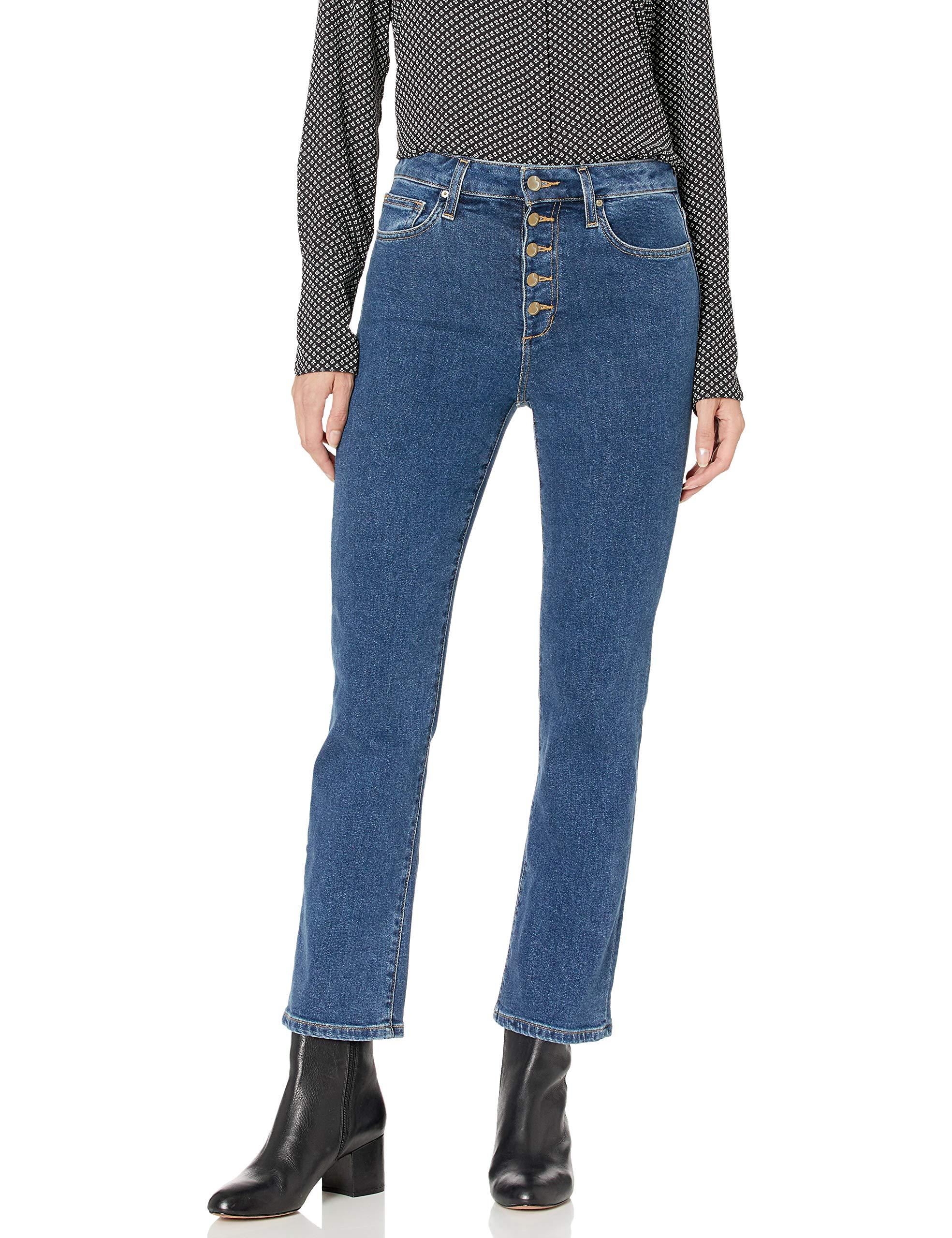 Joe's Jeans Callie High Rise Cropped Bootcut Jean in Blue Lyst