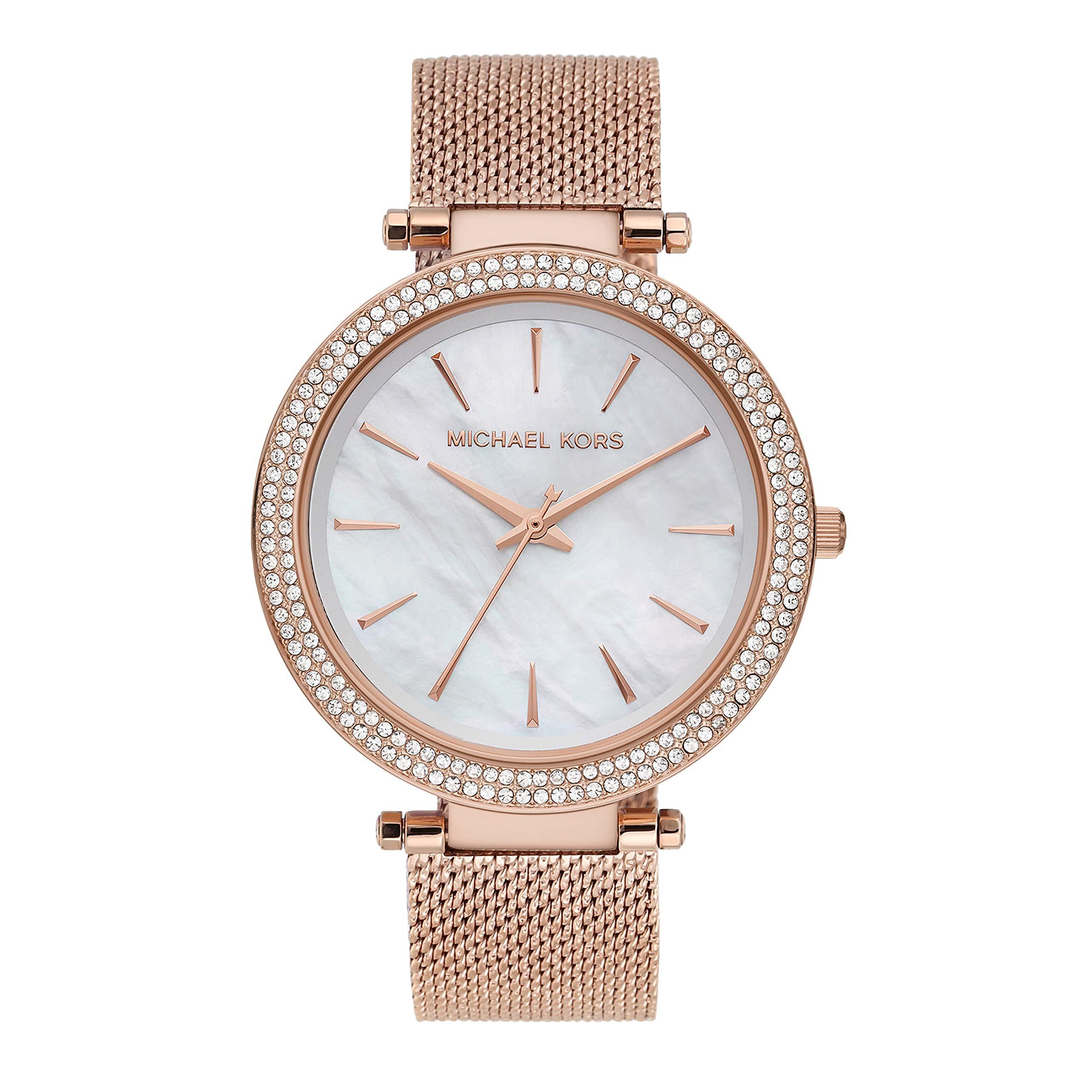 Michael Kors Quartz Watch With Stainless Steel Strap in Metallic Lyst