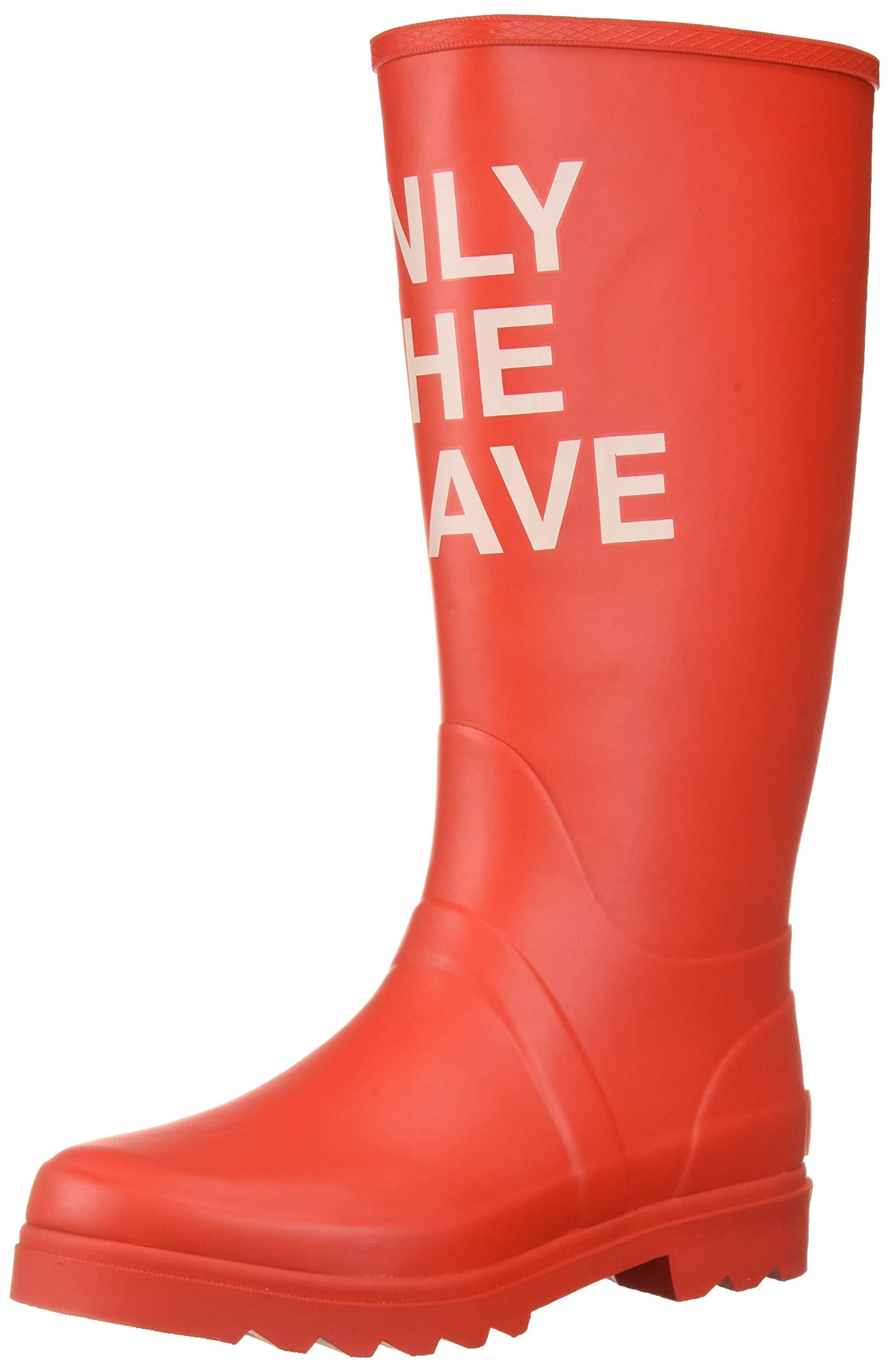 DIESEL Rubber H-jaarden Lb-boots Rain in Red - Lyst