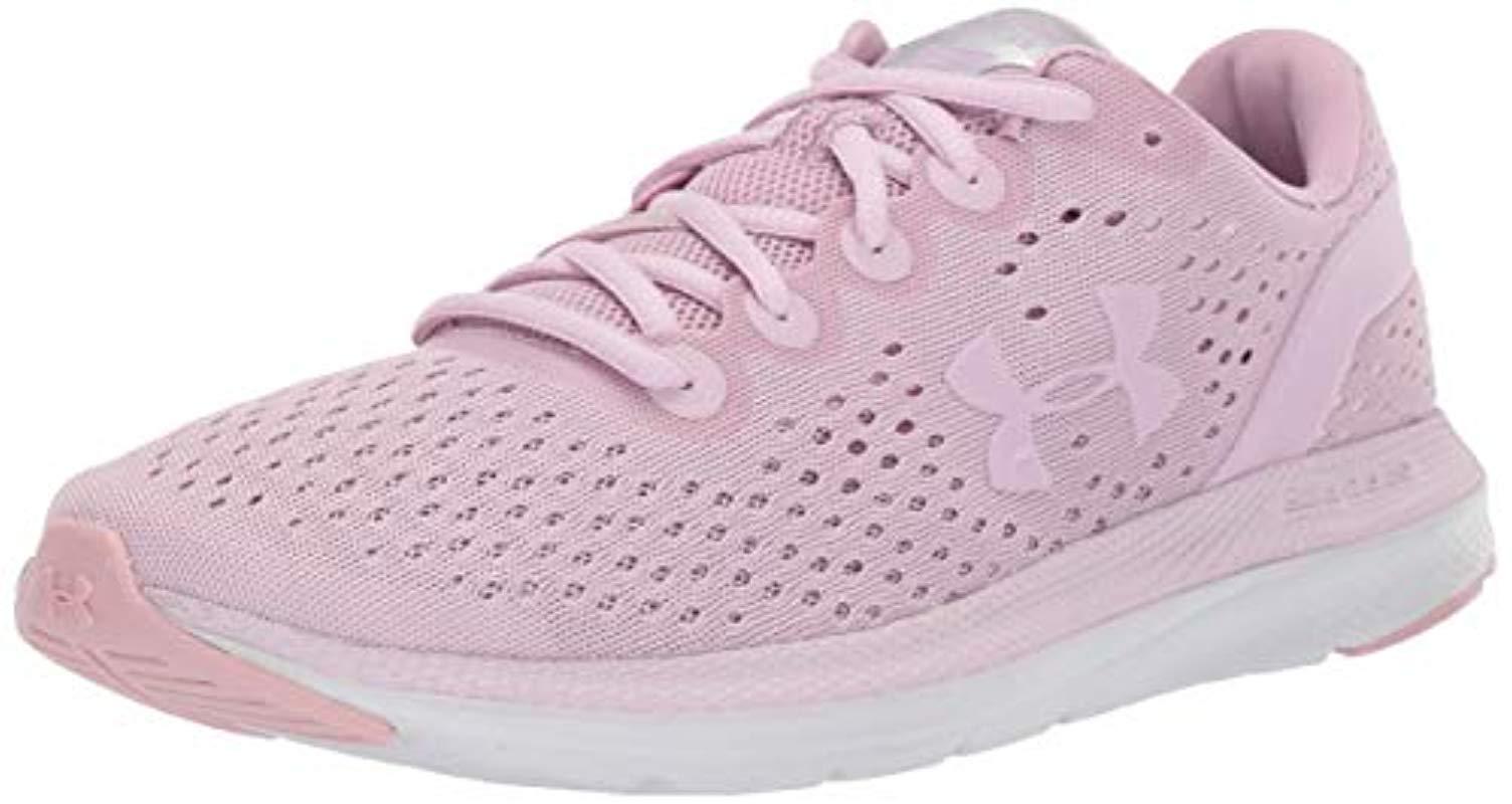 under armour pink tennis shoes