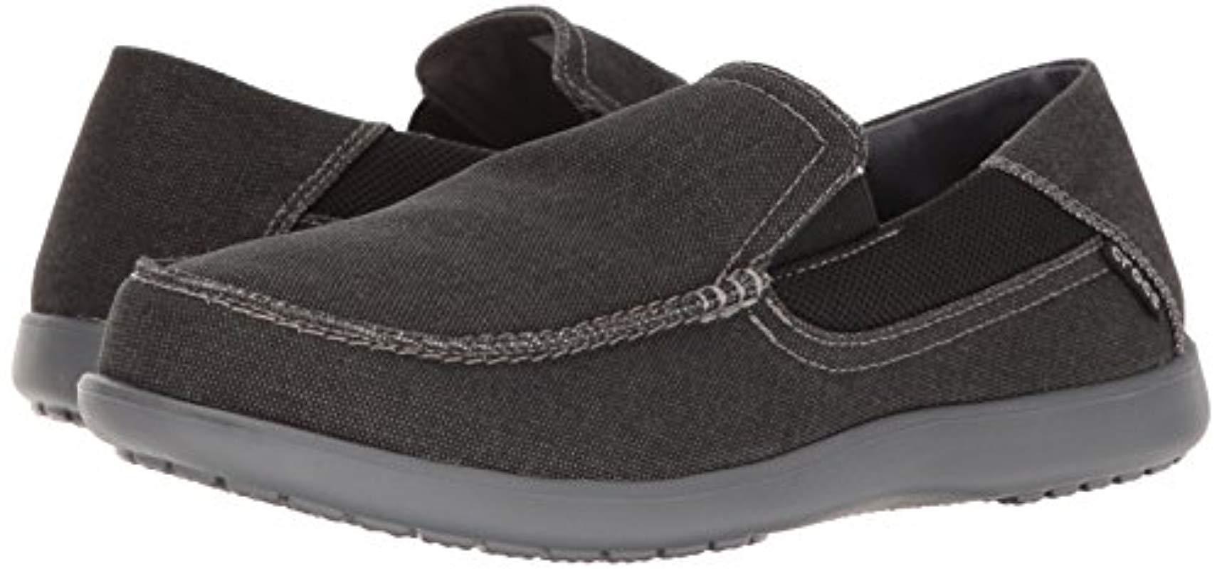 Crocs Mens Santa Cruz 2 Luxe Slip on Comfortable Loafers Slip-On