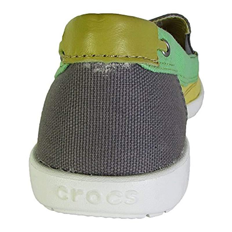 crocs walu canvas loafer dsw