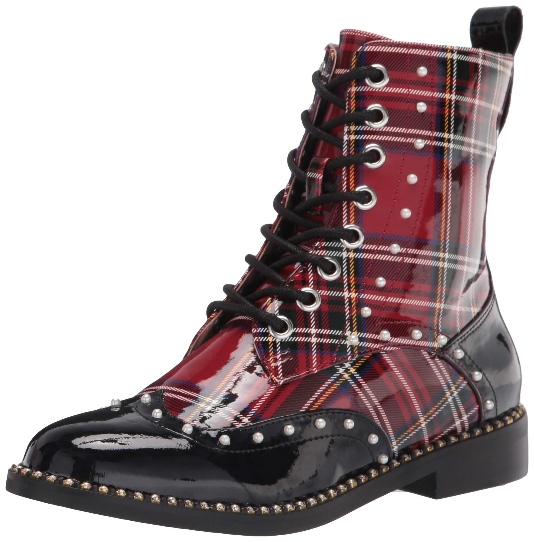 Betsey johnson combat boots deals