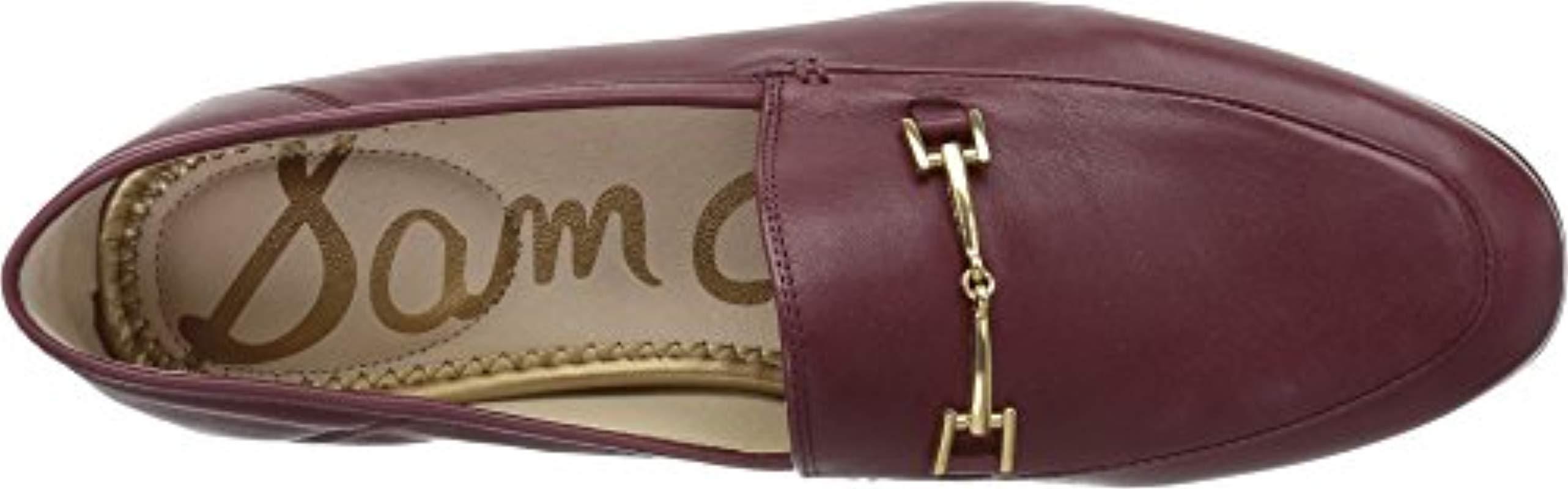 sam edelman lior loafer beet red