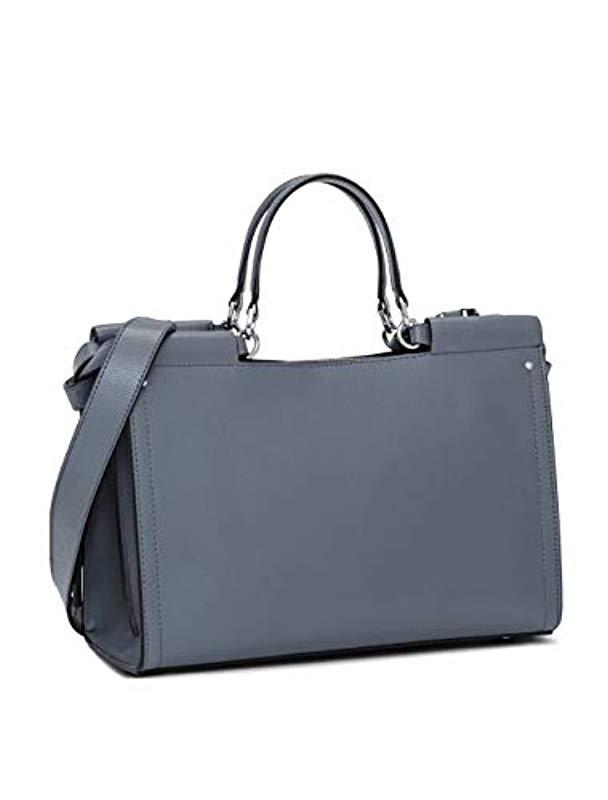 calvin klein callie leather tote