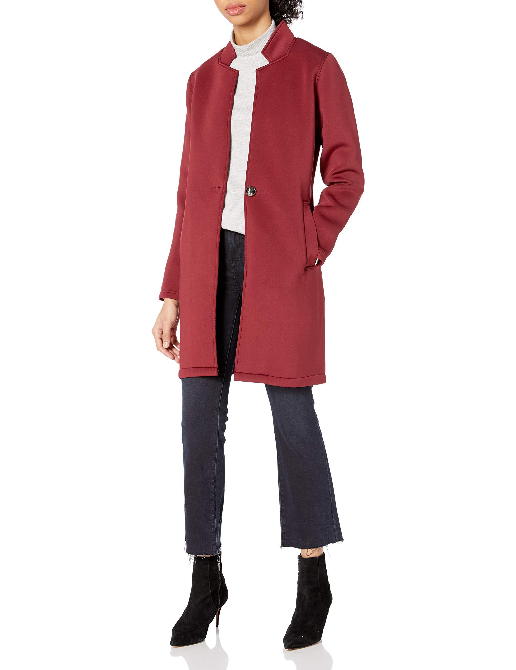steve madden red coat