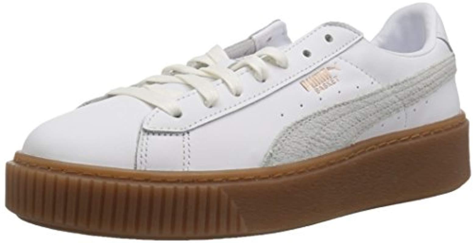 puma select basket platform euphoria metallic puma select basket platform euphoria metallic