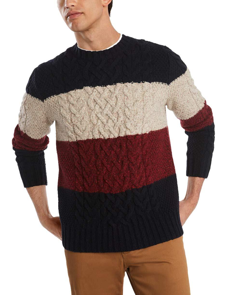 Tommy Hilfiger Columbia Crew Neck Wool Sweater in Blue for Men - Lyst