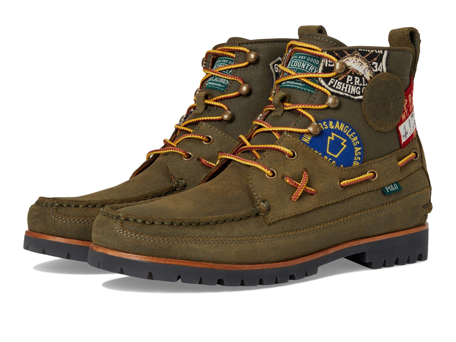 Polo Ralph Lauren Ranger Mid Boot Canopy Shoes in Brown for Men Lyst