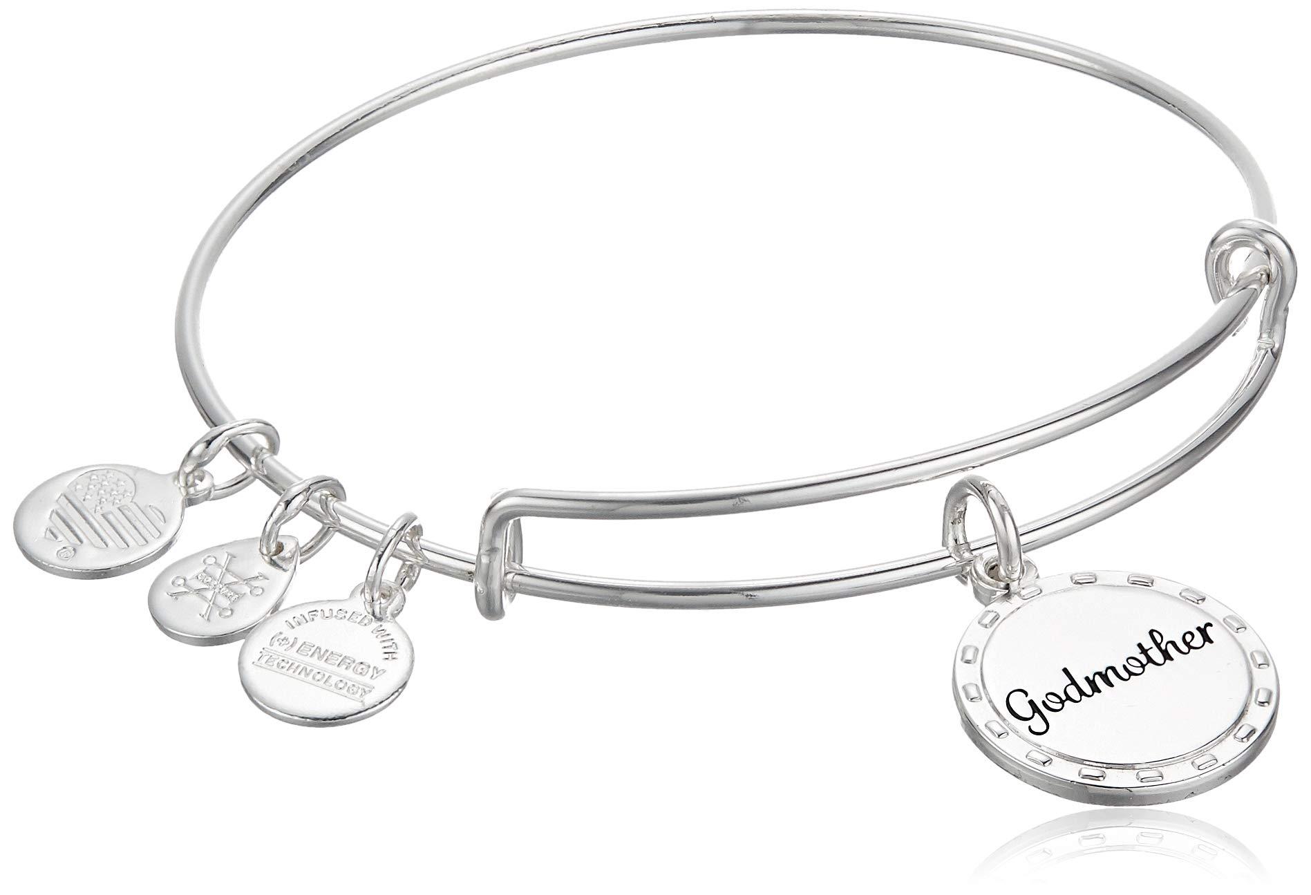 ALEX AND ANI Because I Love You Godmother Iv Ewb in Shiny Antique Silver  (Metallic) - Save 4% - Lyst