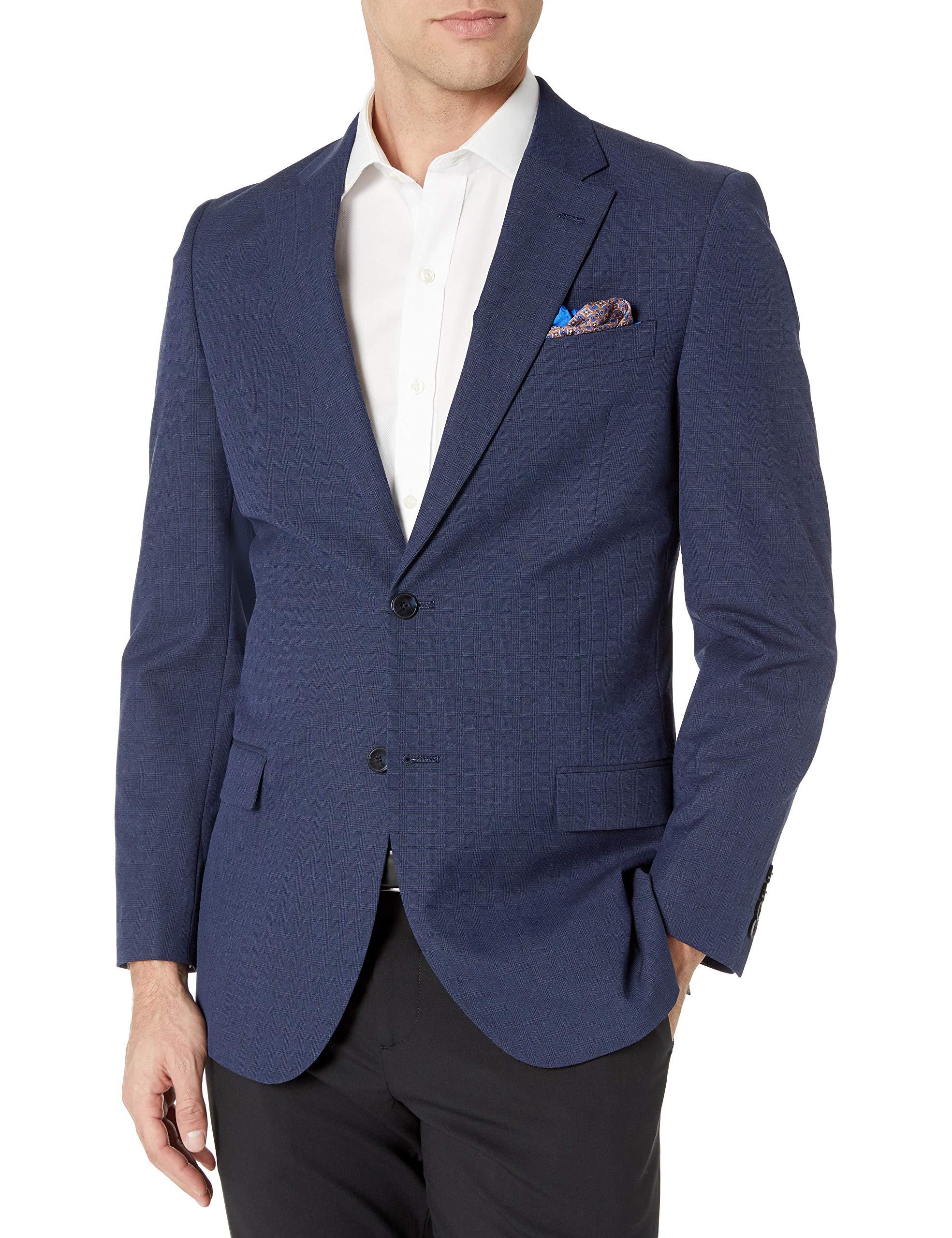 Nautica Bi-stretch Slim Fit Suit Separate in Blue for Men - Save 63% - Lyst