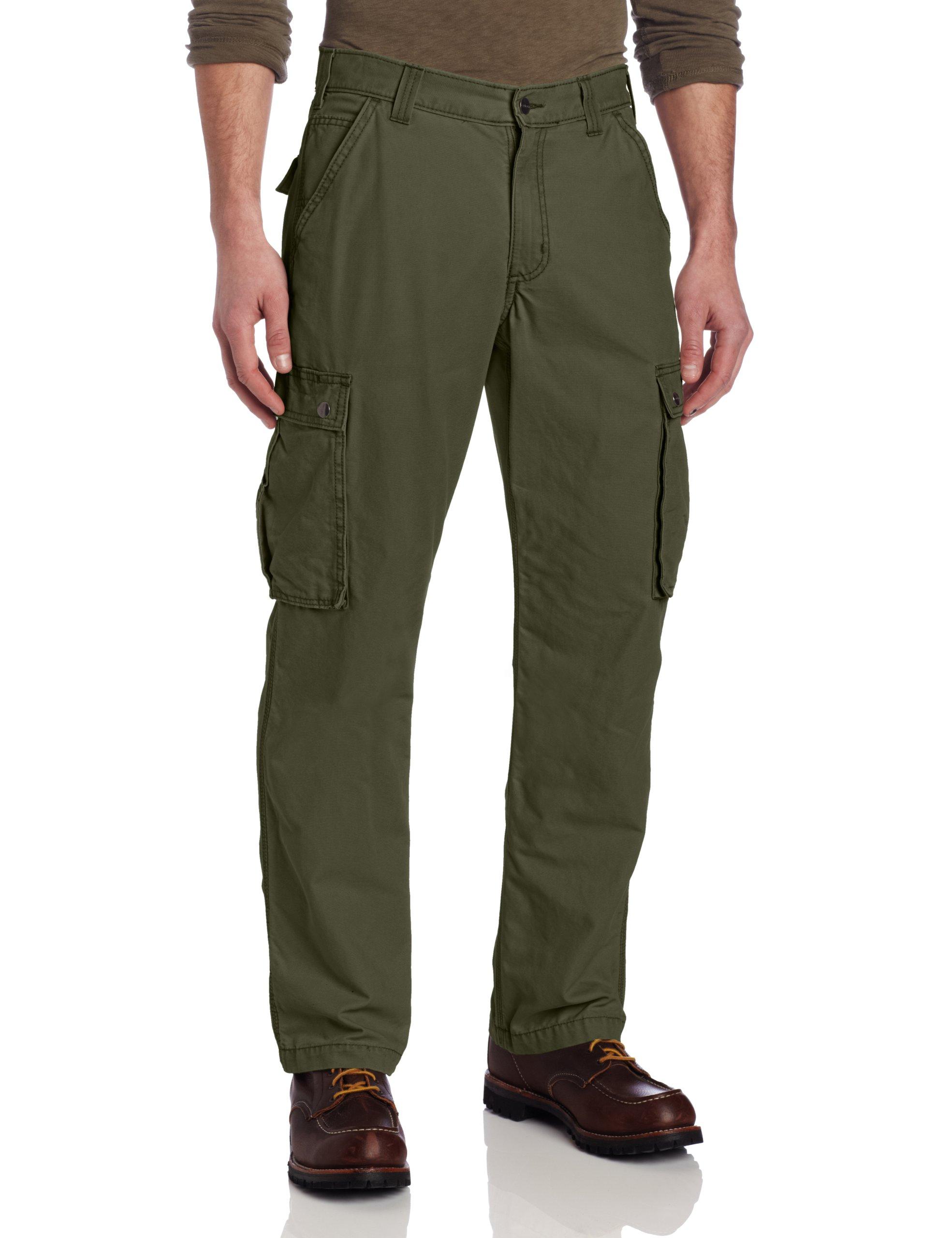 Carhartt Cotton Rugged Cargo Pant Relaxed Fit,army Green,33w X 36l for ...
