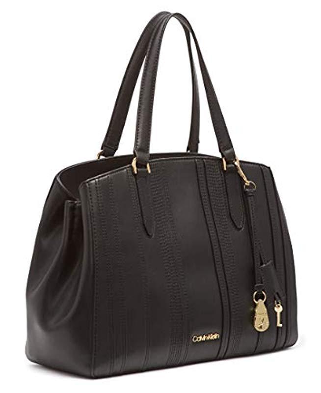 calvin klein stitch shopper