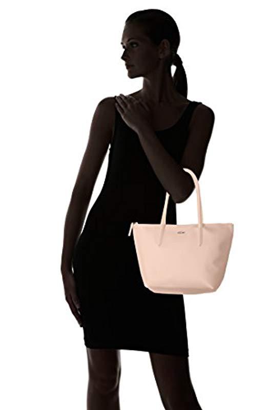lacoste small shopping bag