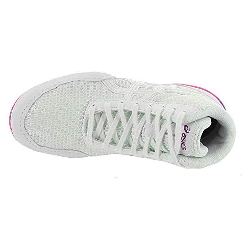 Asics Rubber Matflex 5 Wrestling Shoe in White/White (White) for Men - Lyst