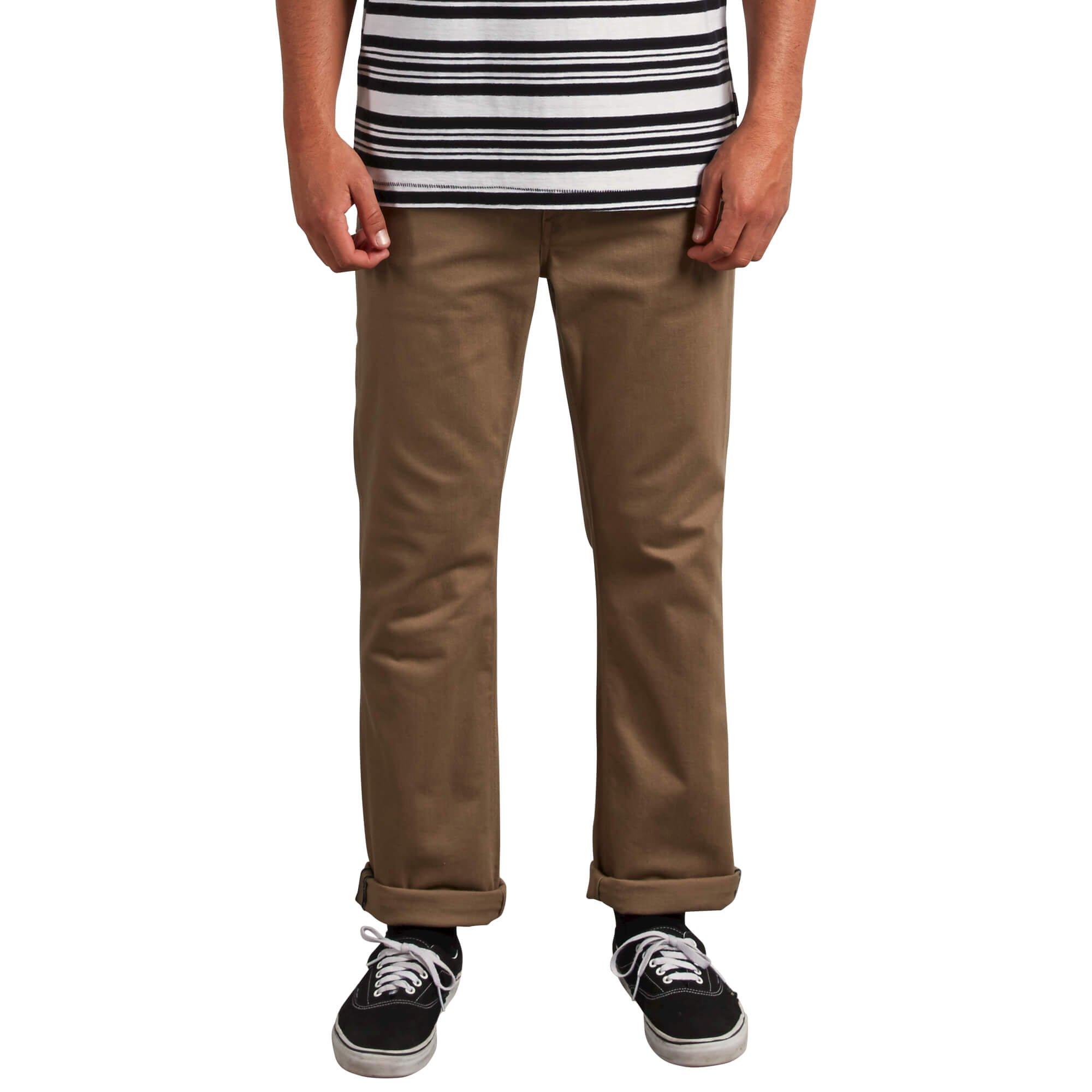 Volcom Denim Vorta 5 Pocket Slub Slim 