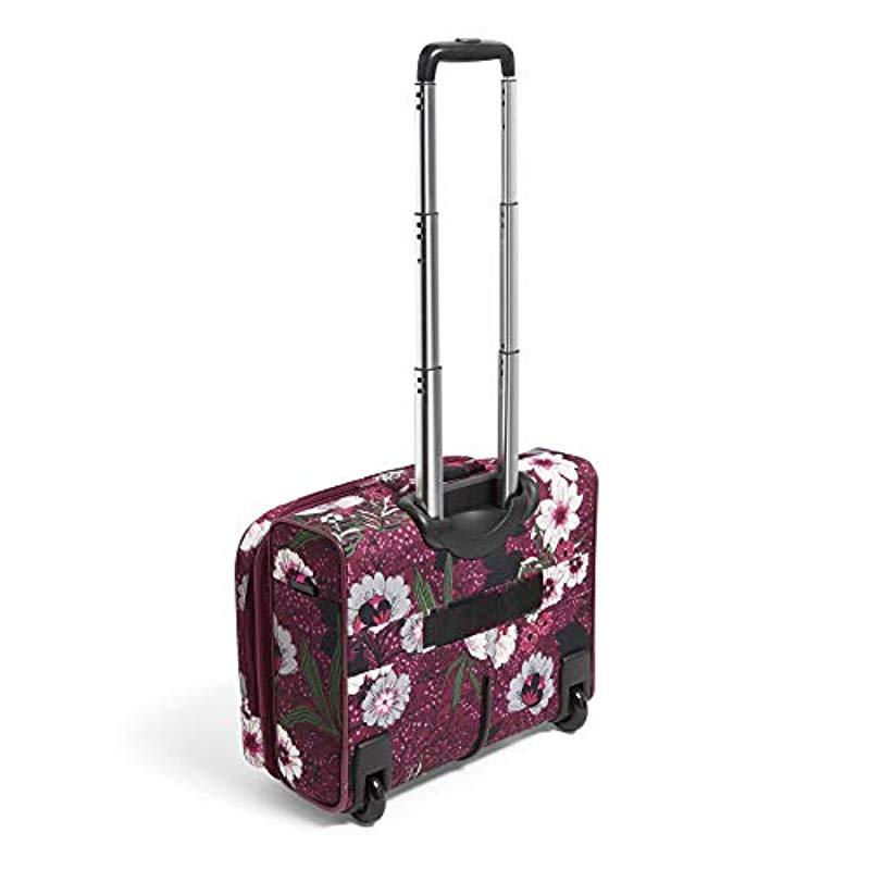 Vera Bradley Iconic Rolling Work Bag Lyst