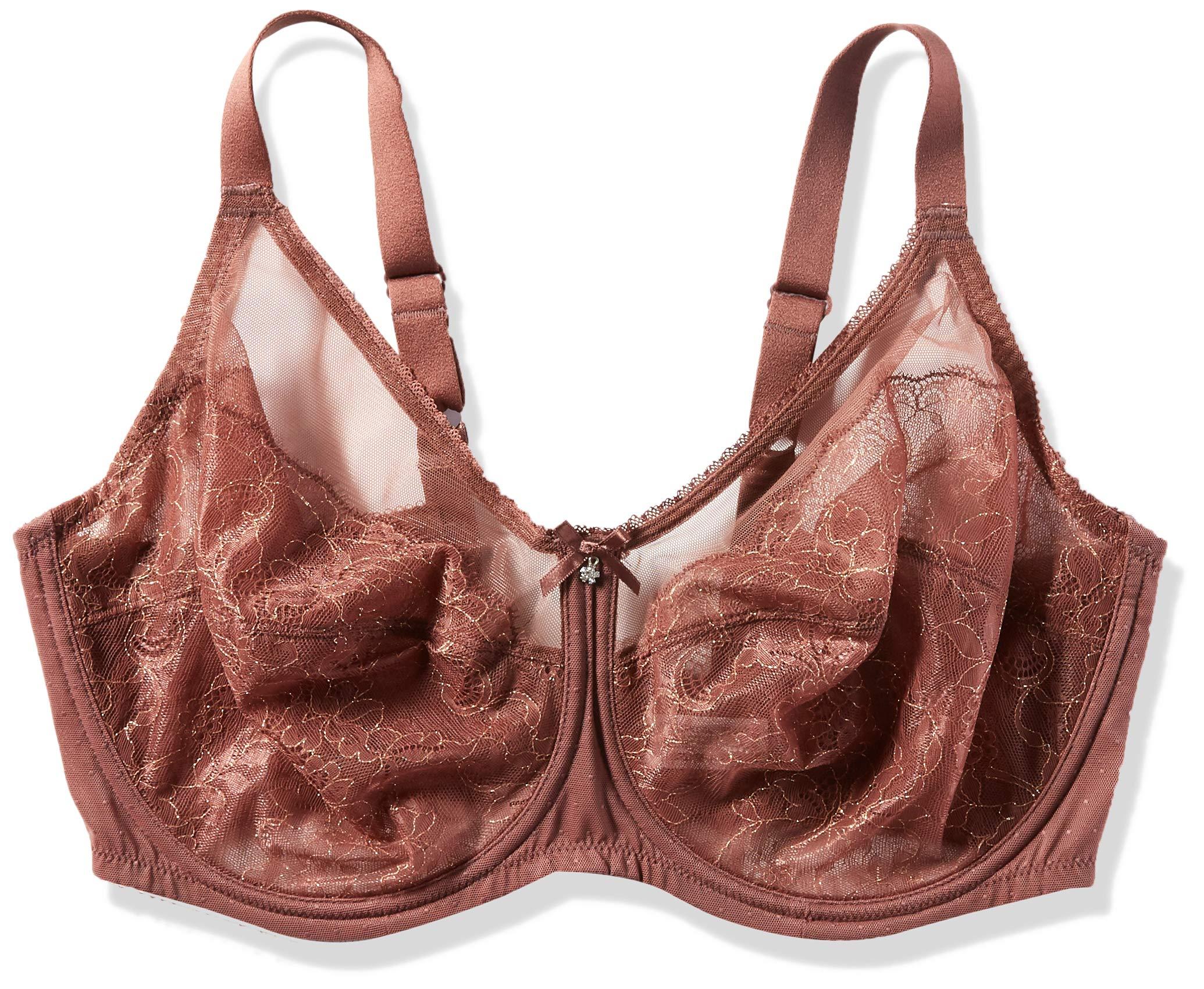 Wacoal Lace Plus Size Retro Chic Full Figure Underwire Bra in Brown Lyst