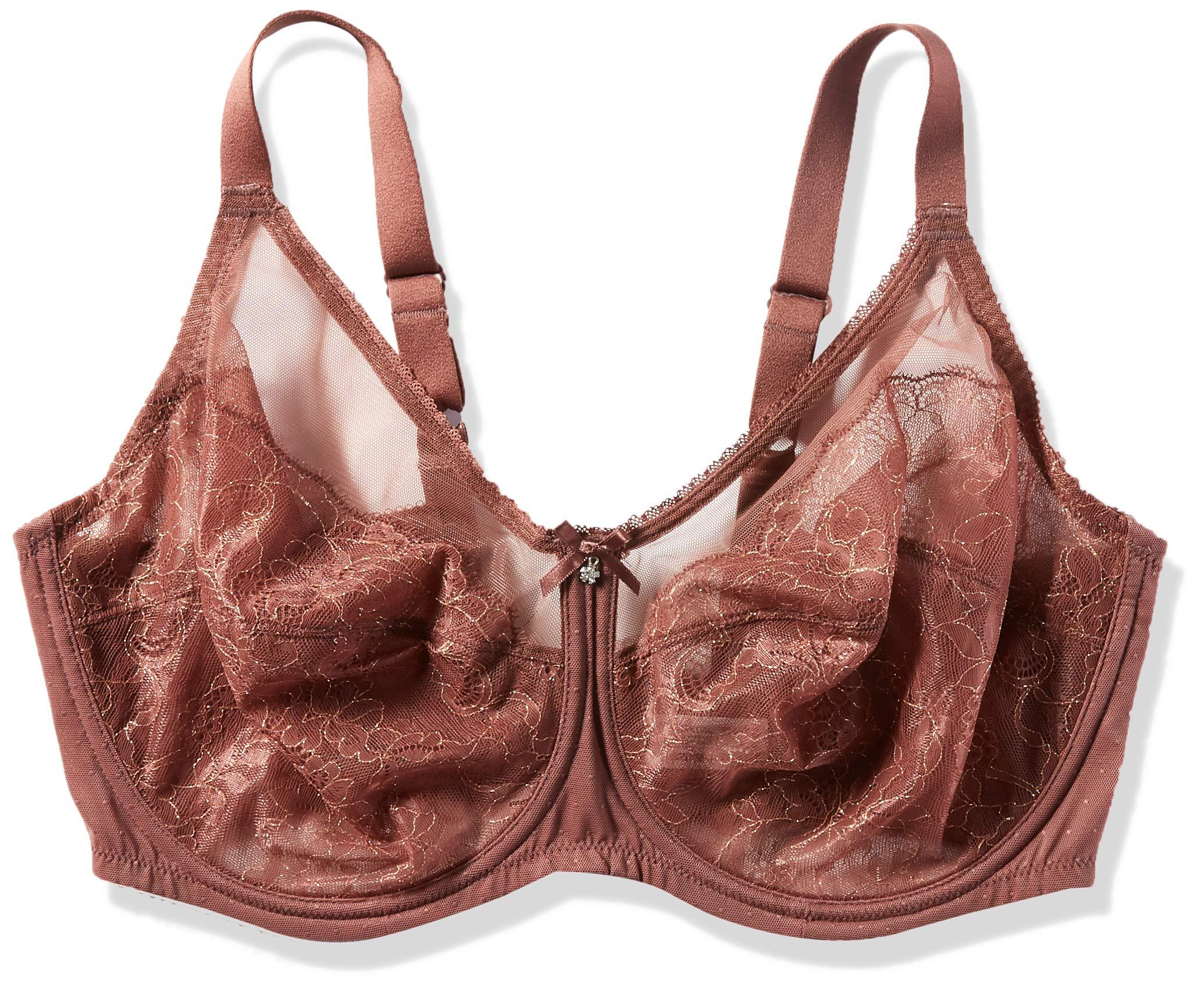 Wacoal Lace Plus Size Retro Chic Full Figure Underwire Bra In Brown Lyst