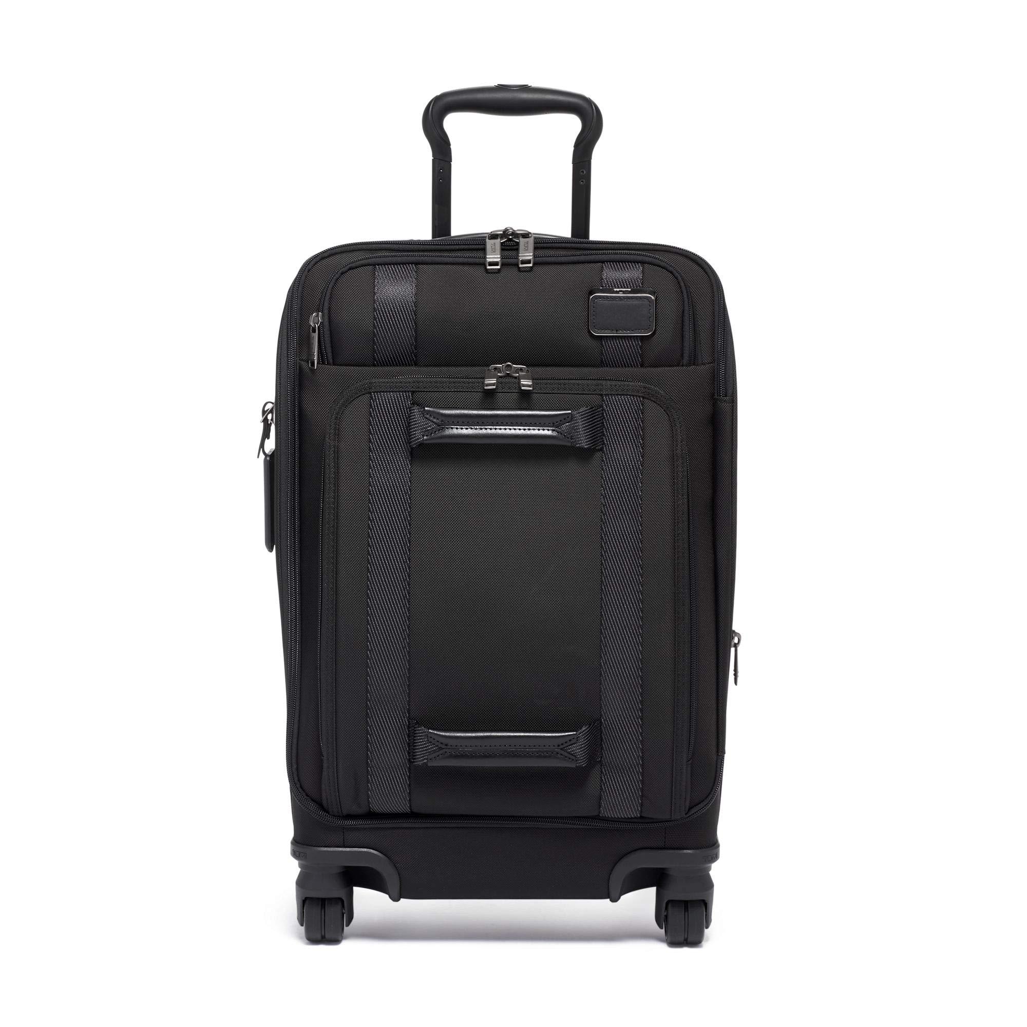 Tumi Merge International Front Lid 4 Wheeled Carry On Suitcase in Black