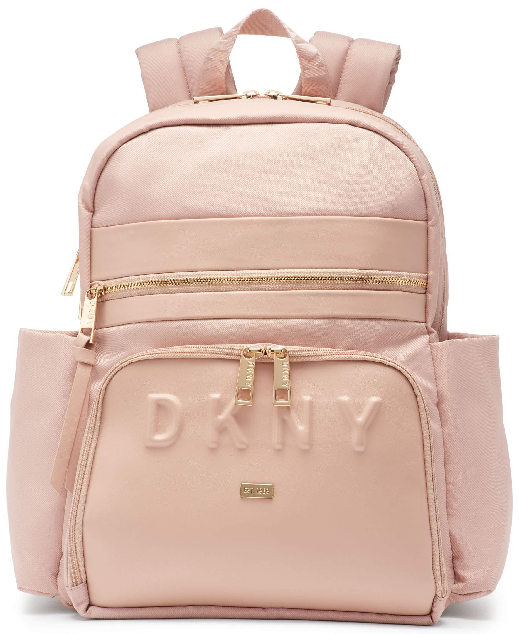 dkny pink backpack