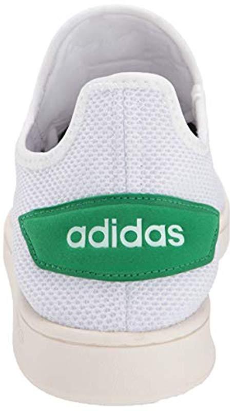 adidas Rubber Court Adapt in White/White/Green (White) for Men - Save 28% - Lyst