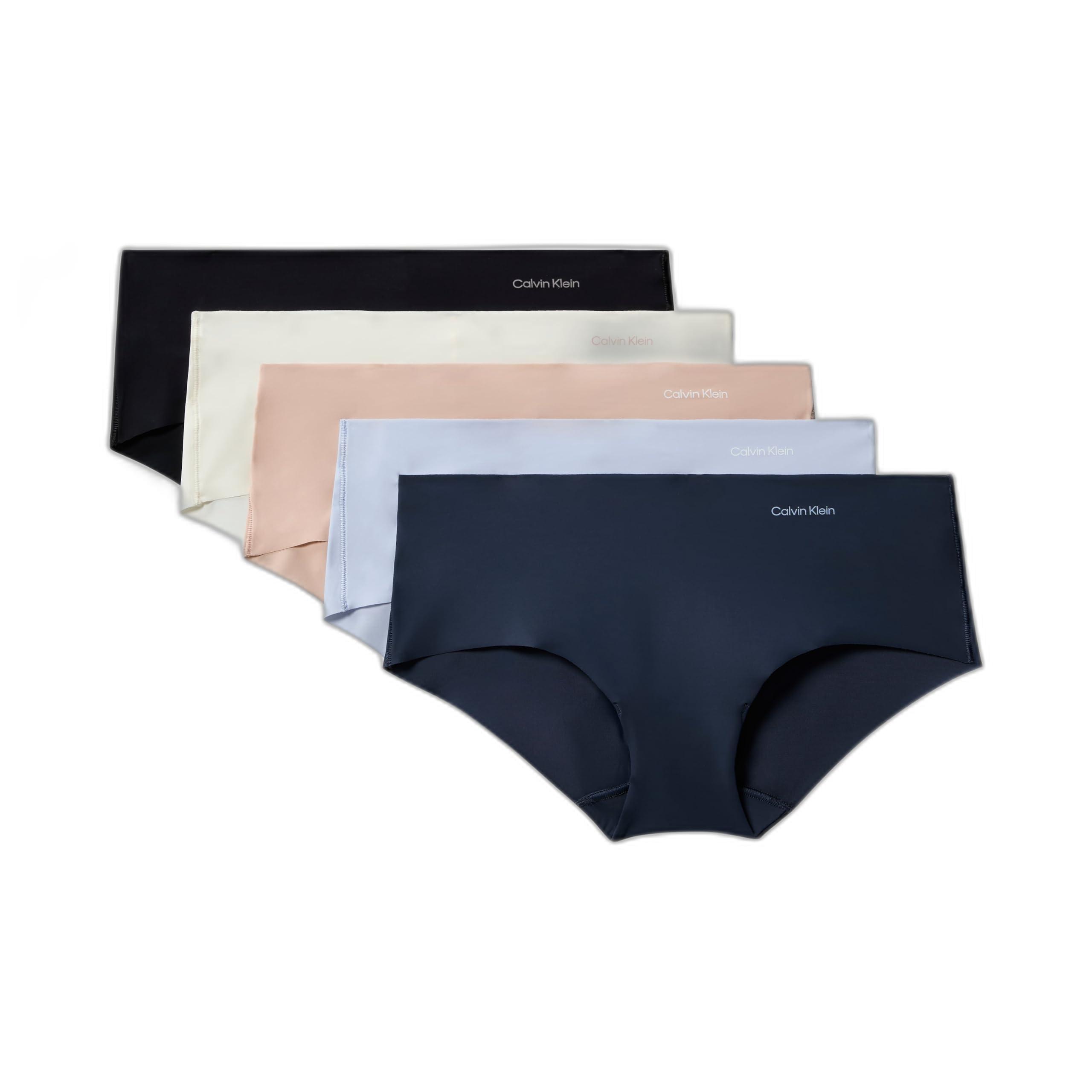 Calvin Klein Invisibles Seamless Hipster Panties in Blue Lyst