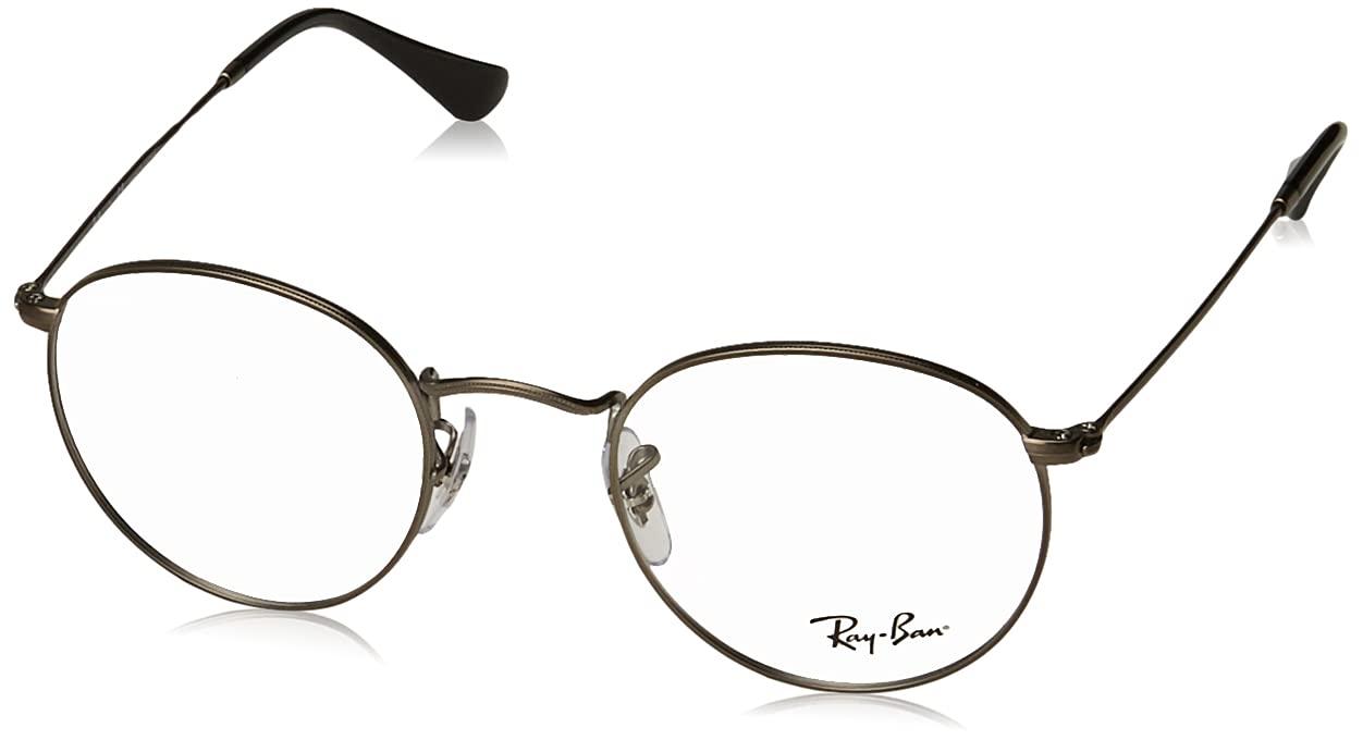 Ray-Ban Rx3447v Round Metal Prescription Eyeglass Frames in Metallic - Save  32% - Lyst