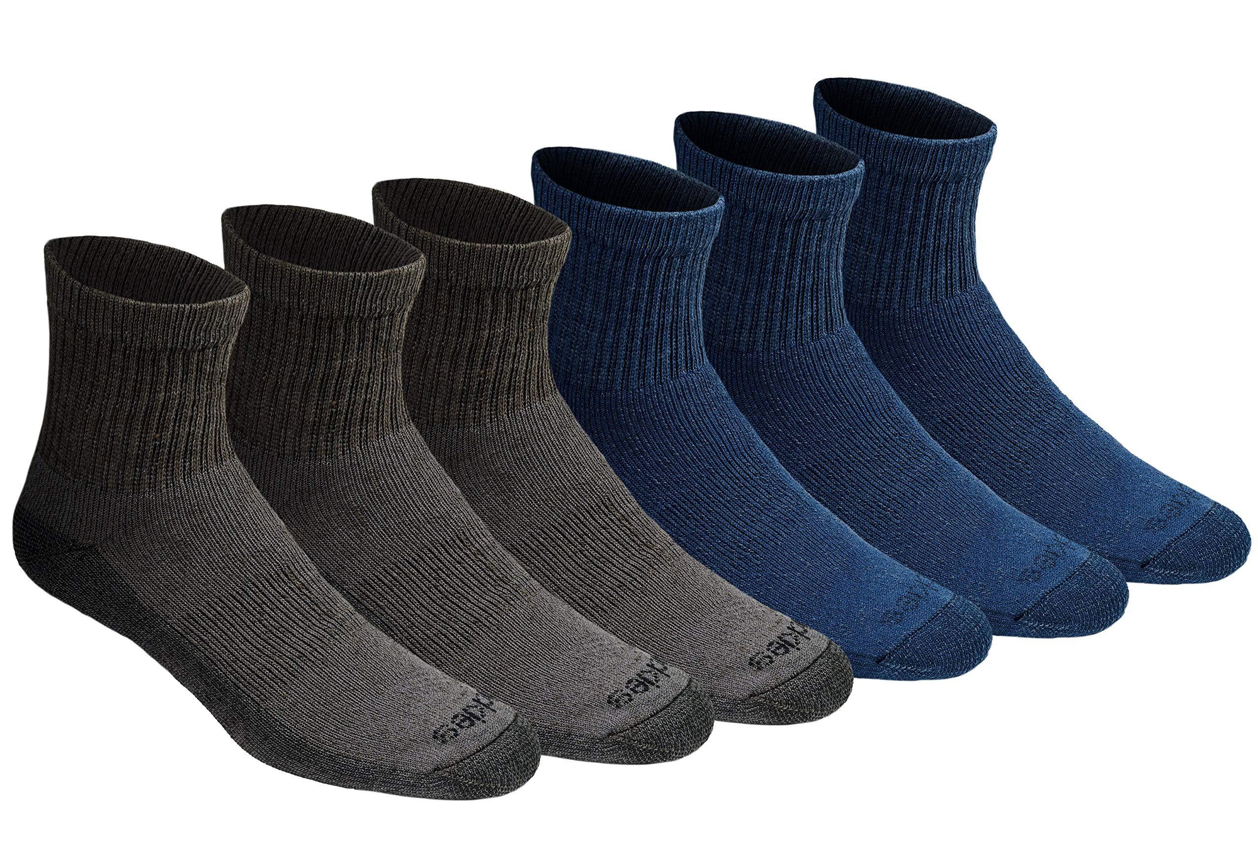 Dickies Dri-tech Moisture Control Quarter Socks Multipack in Blue for ...